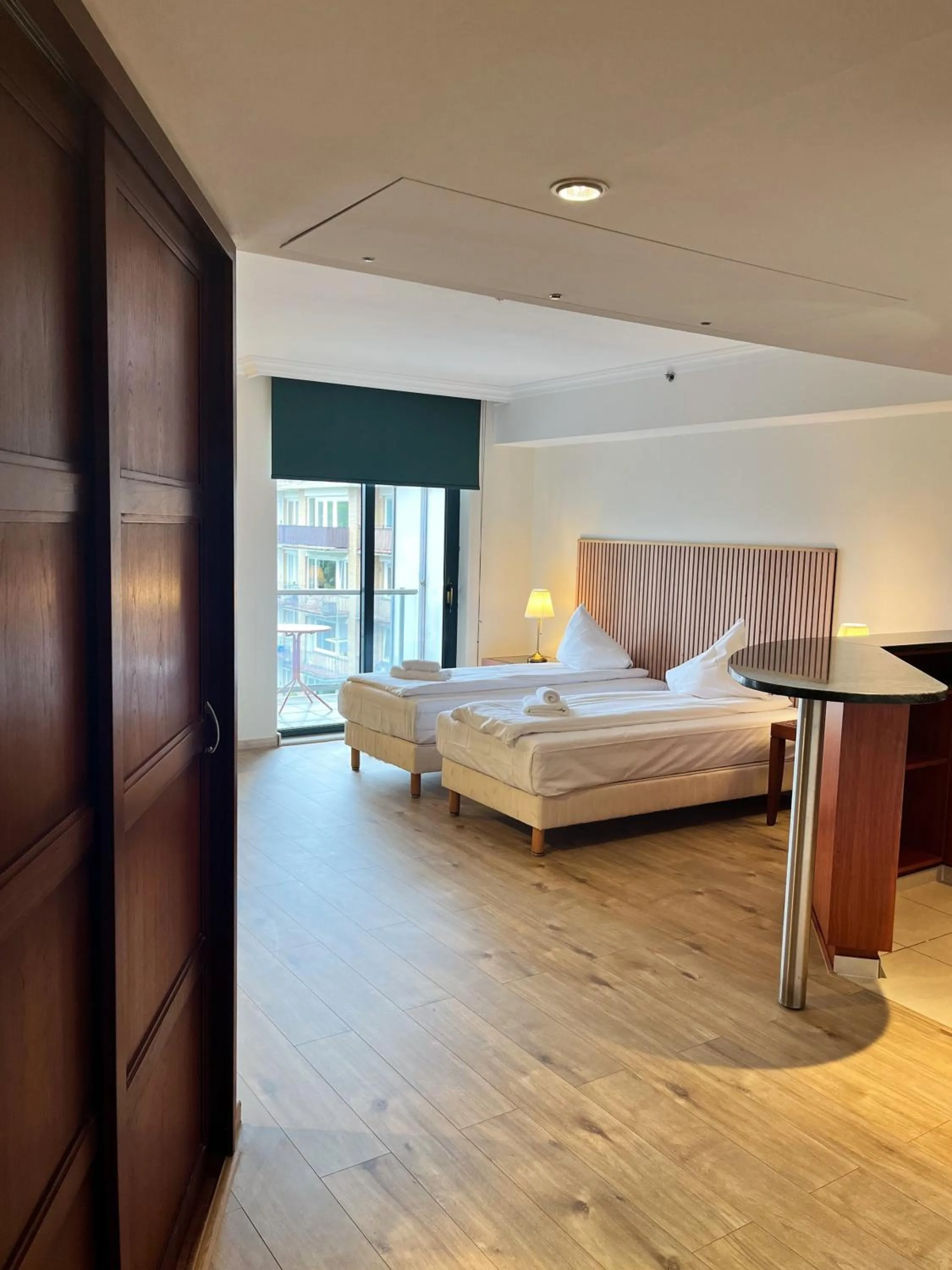 Photo of the whole room, Bed in B-aparthotel Ambiorix