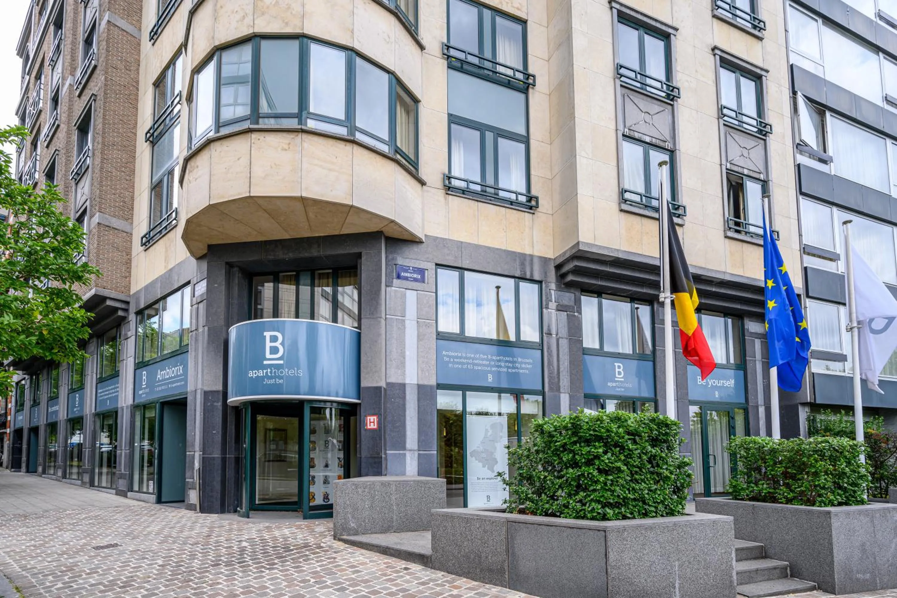 Property building in B-aparthotel Ambiorix