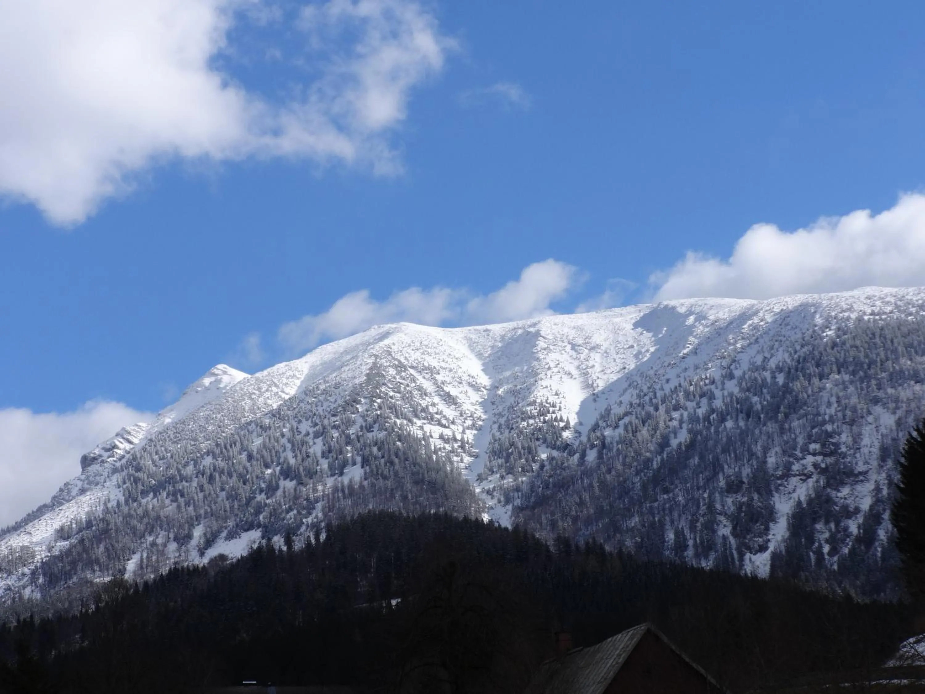 Skiing in Frühstückspension Irmer