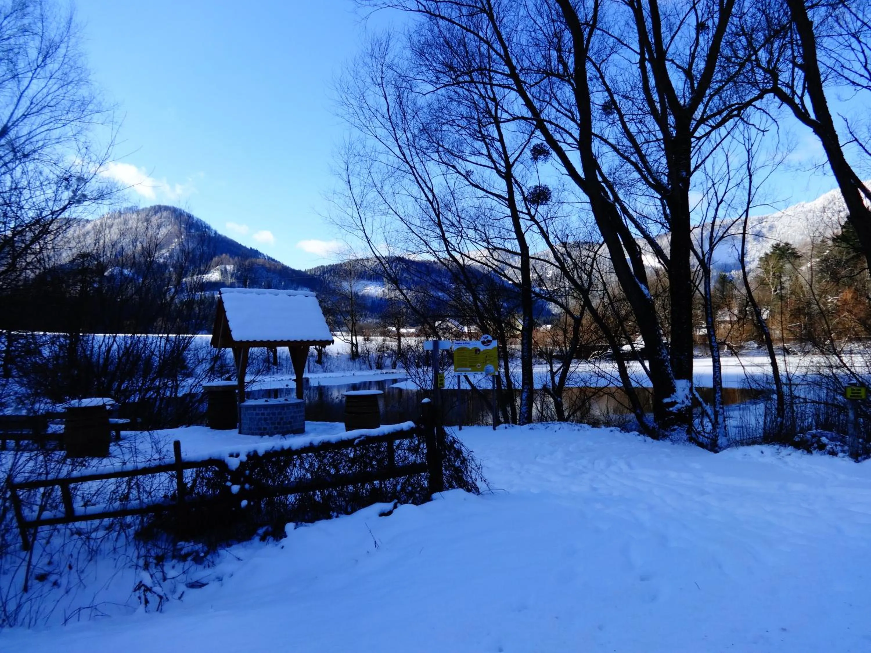 Natural landscape in Frühstückspension Irmer
