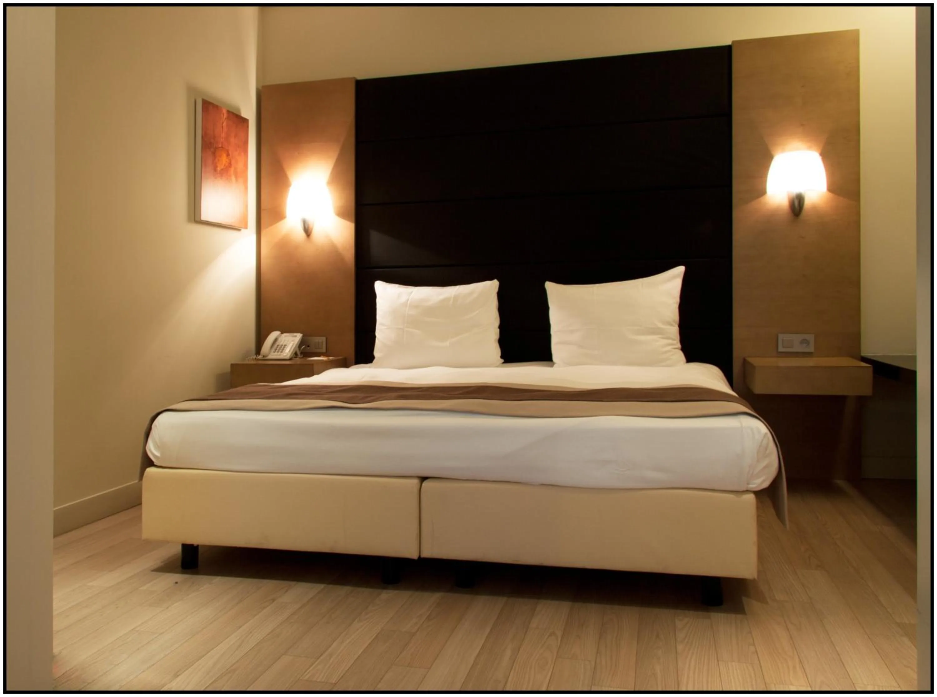 Bed in B-aparthotel Montgomery