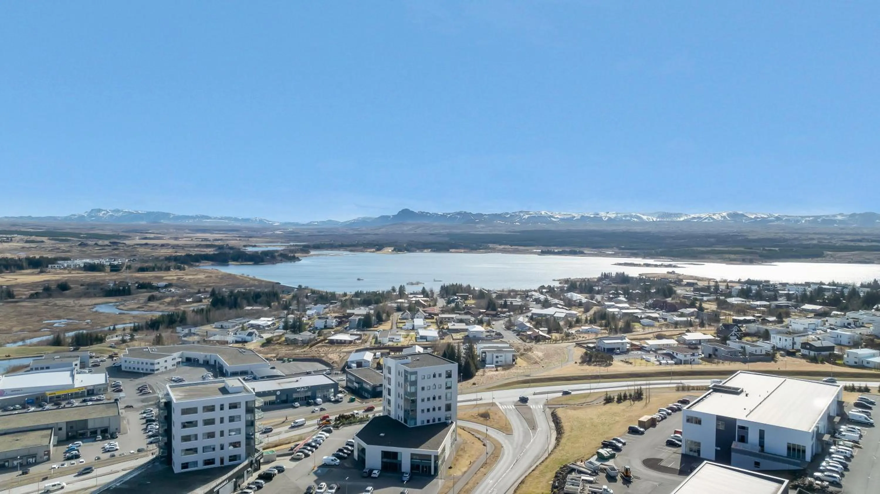 Bird's eye view in Icelandic Apartments by Heimaleiga