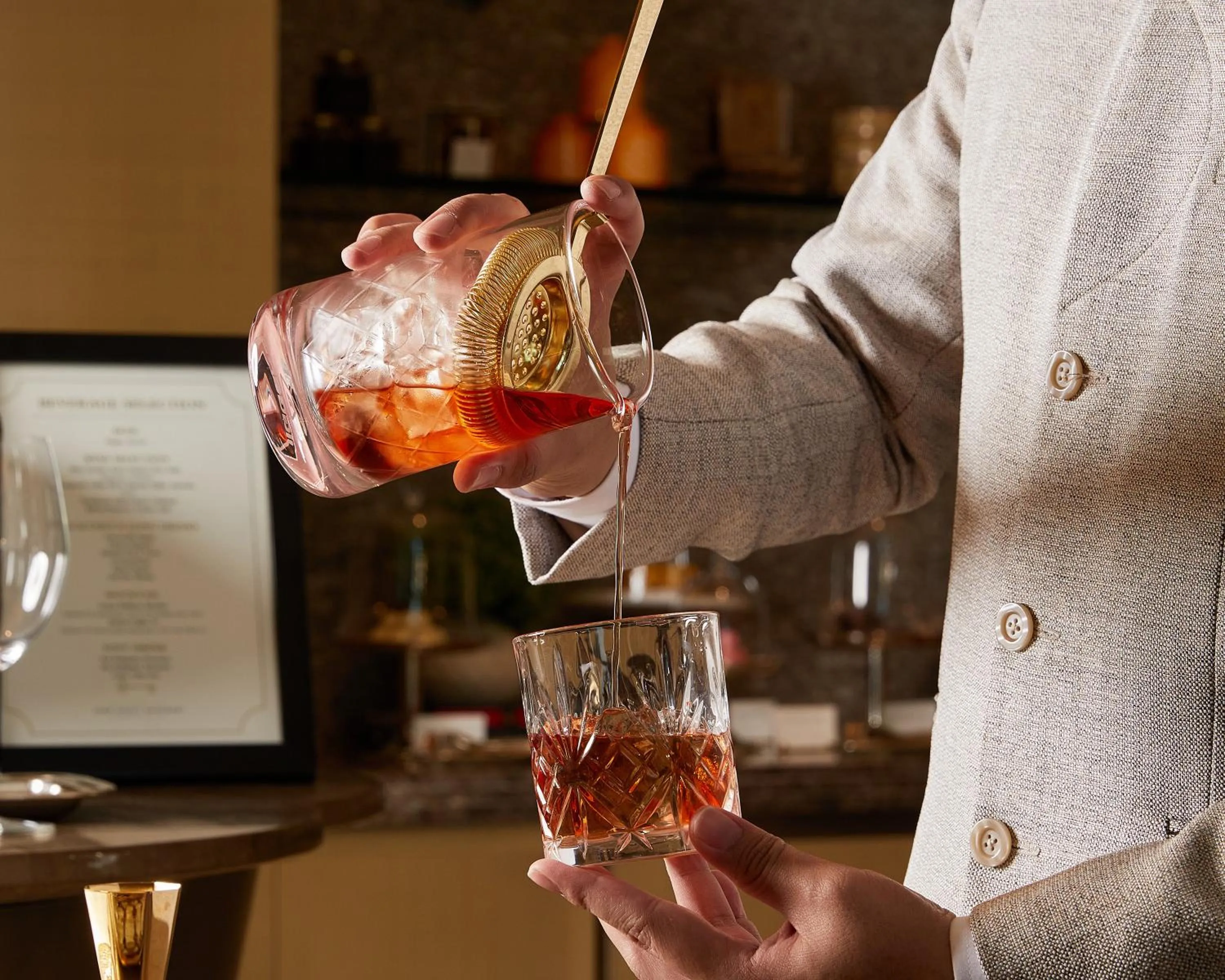 Food and drinks in Park Hyatt Bangkok