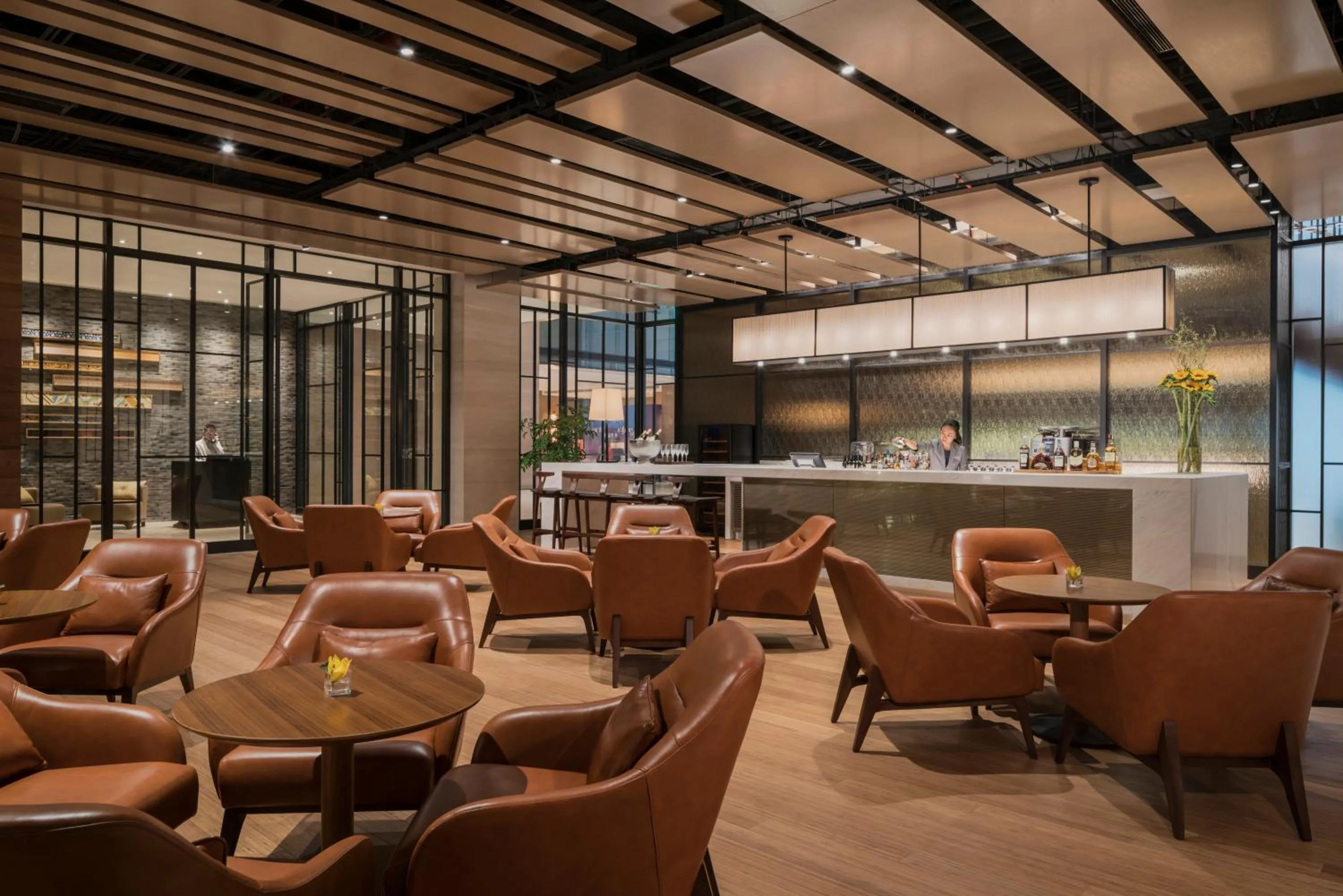 Lounge or bar in Hyatt Regency Xiamen Wuyuanwan