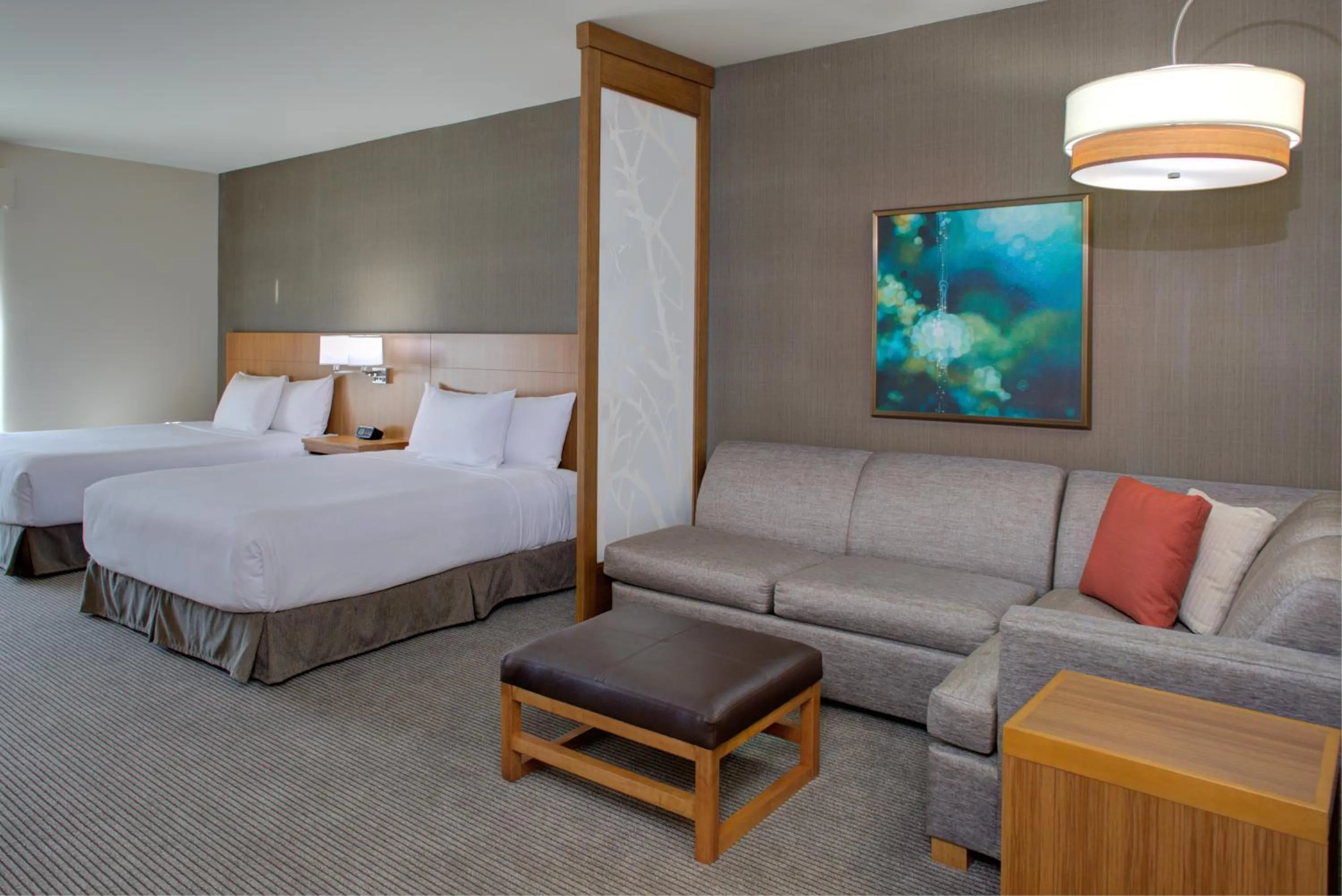 Photo of the whole room, Bed in Hyatt Place Dallas/The Colony