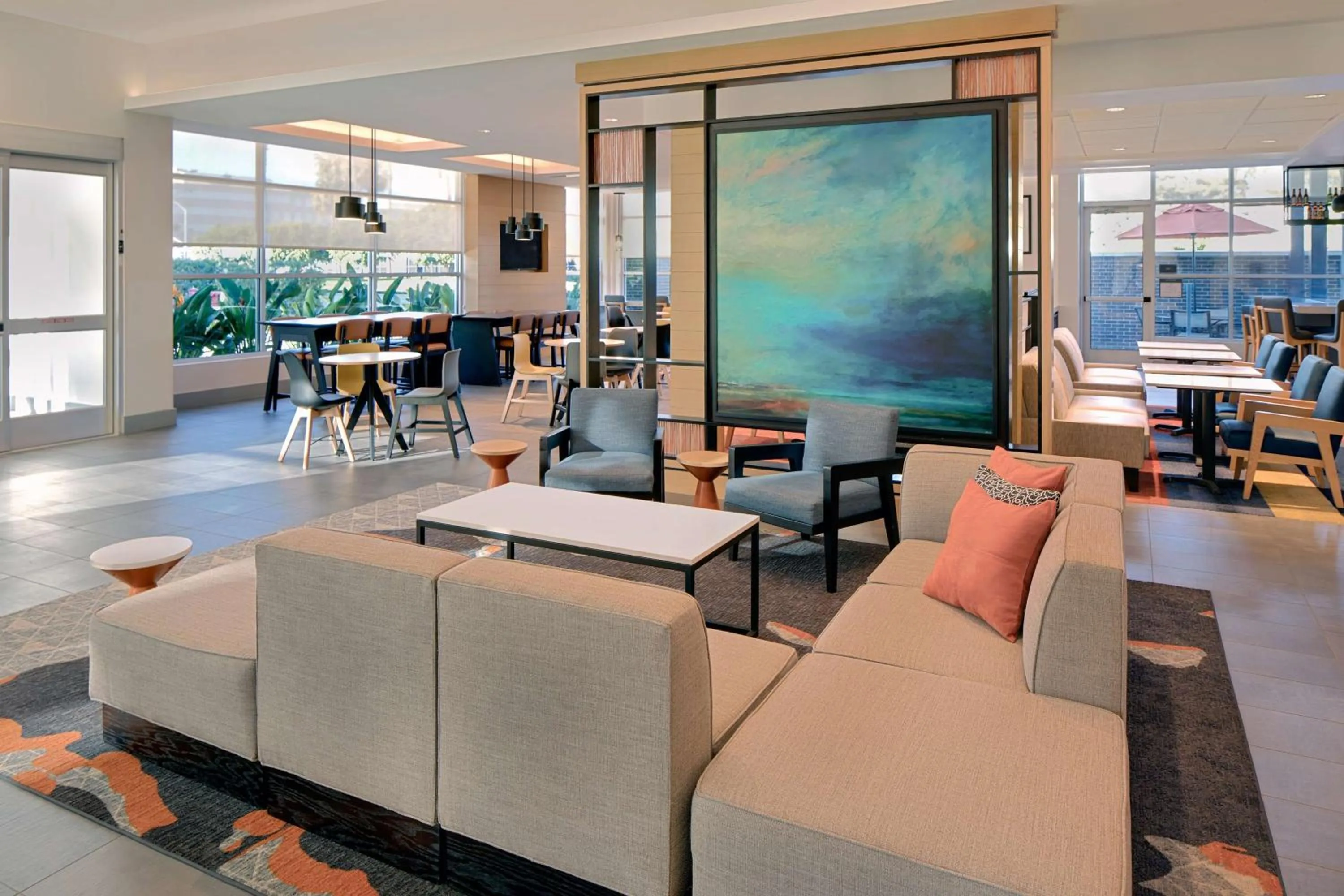 Lobby or reception in Hyatt House Irvine/John Wayne Airport