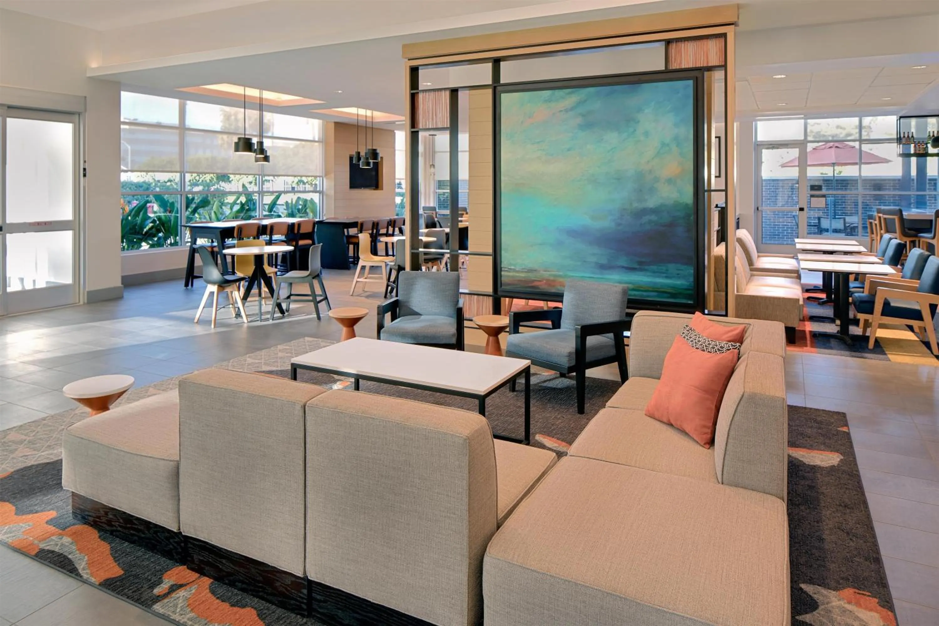 Lobby or reception in Hyatt House Irvine/John Wayne Airport