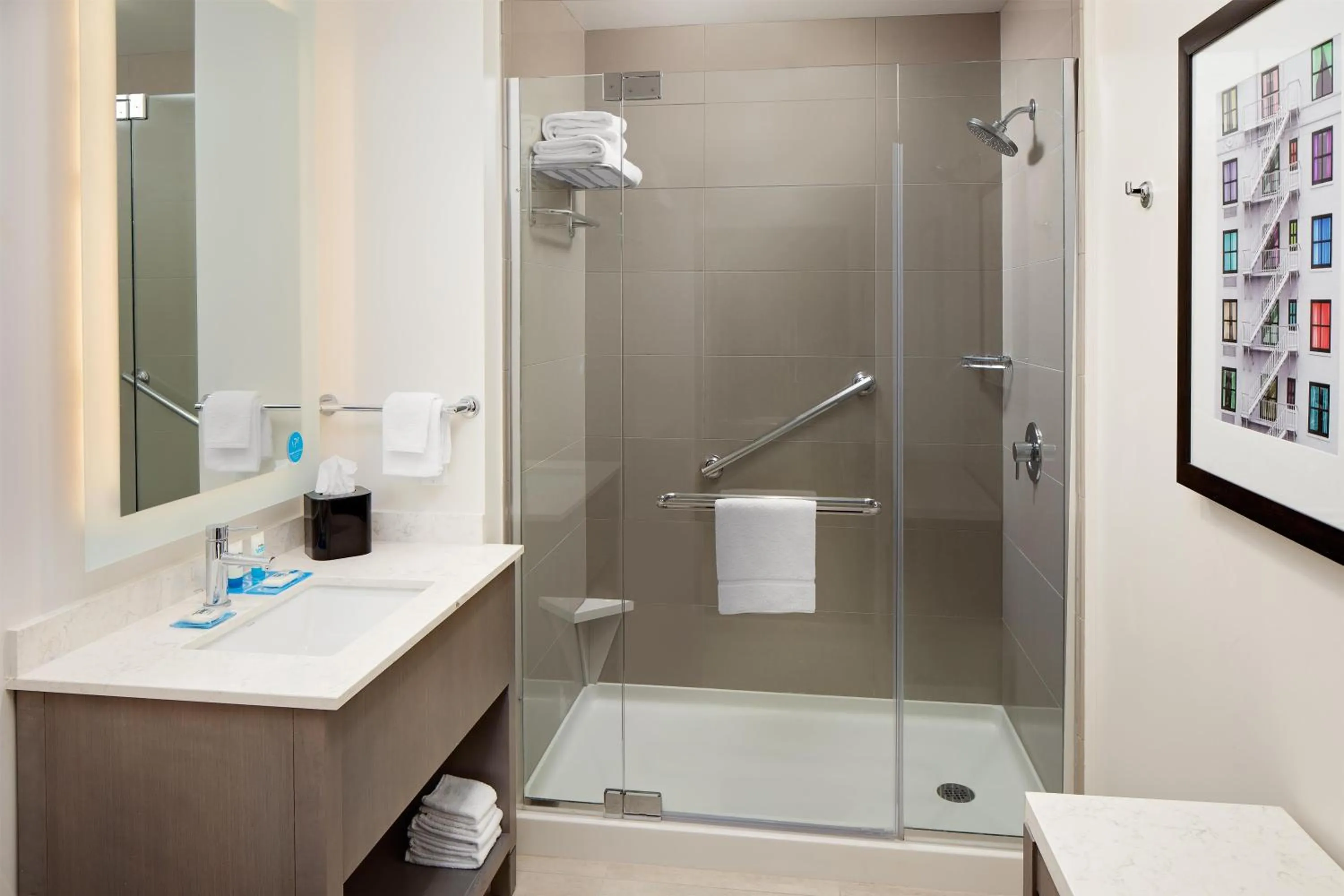 Bathroom in Hyatt House Irvine/John Wayne Airport