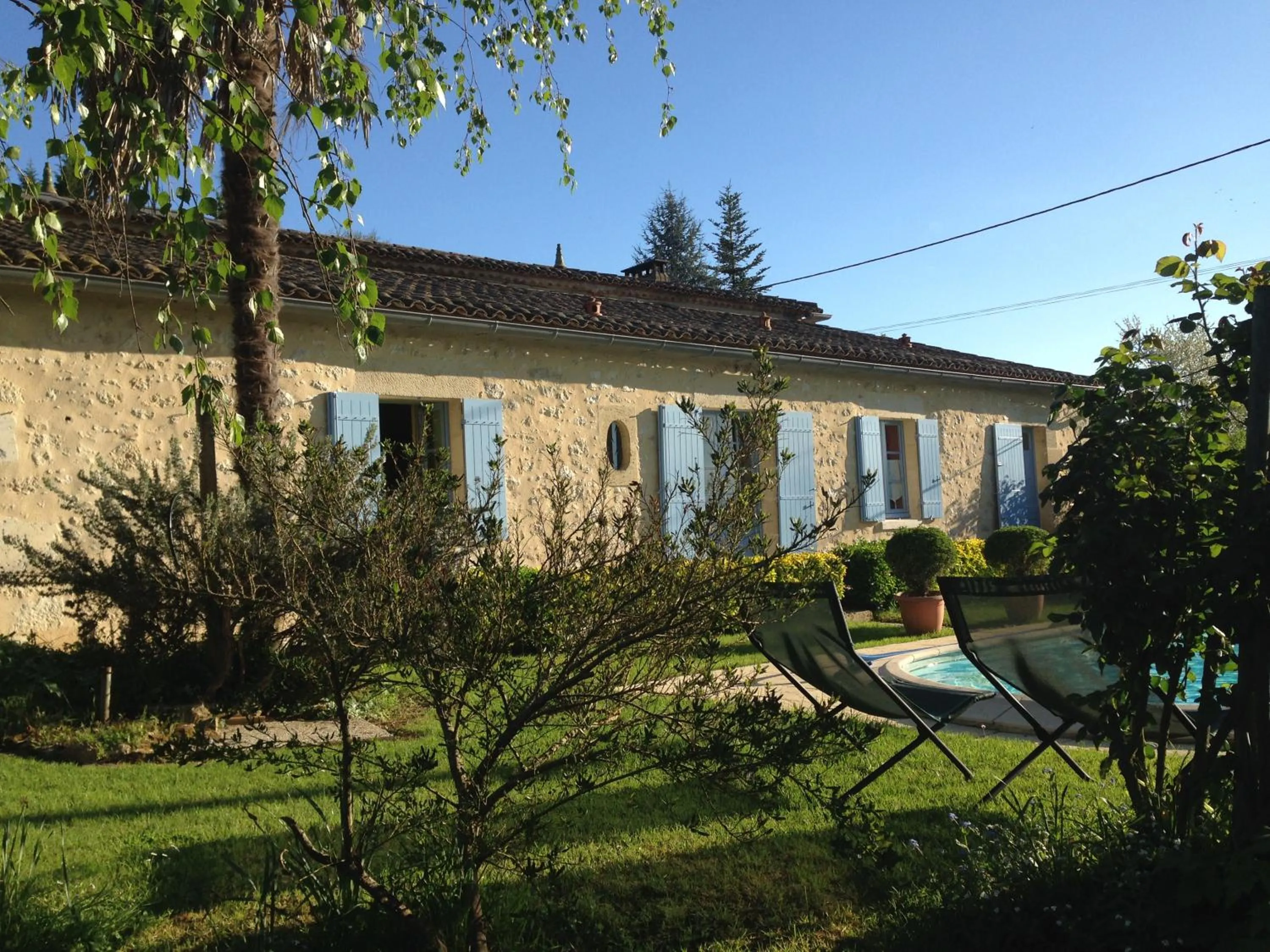 Garden in La Petite Provence de Touron