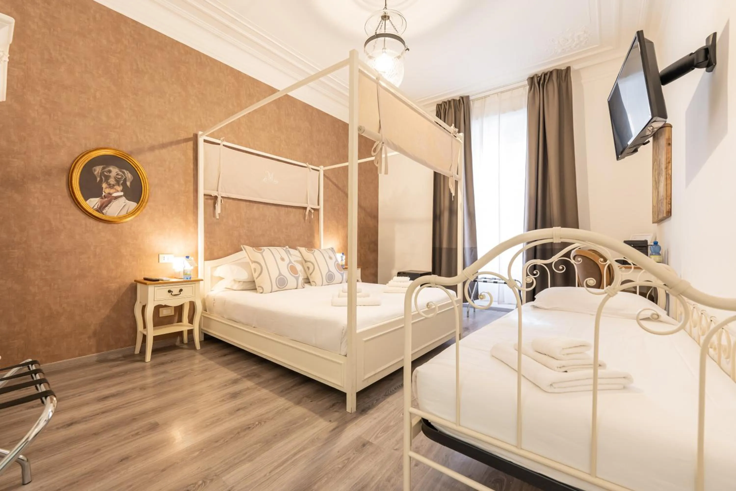 Bed in Popolo & Flaminio Rooms
