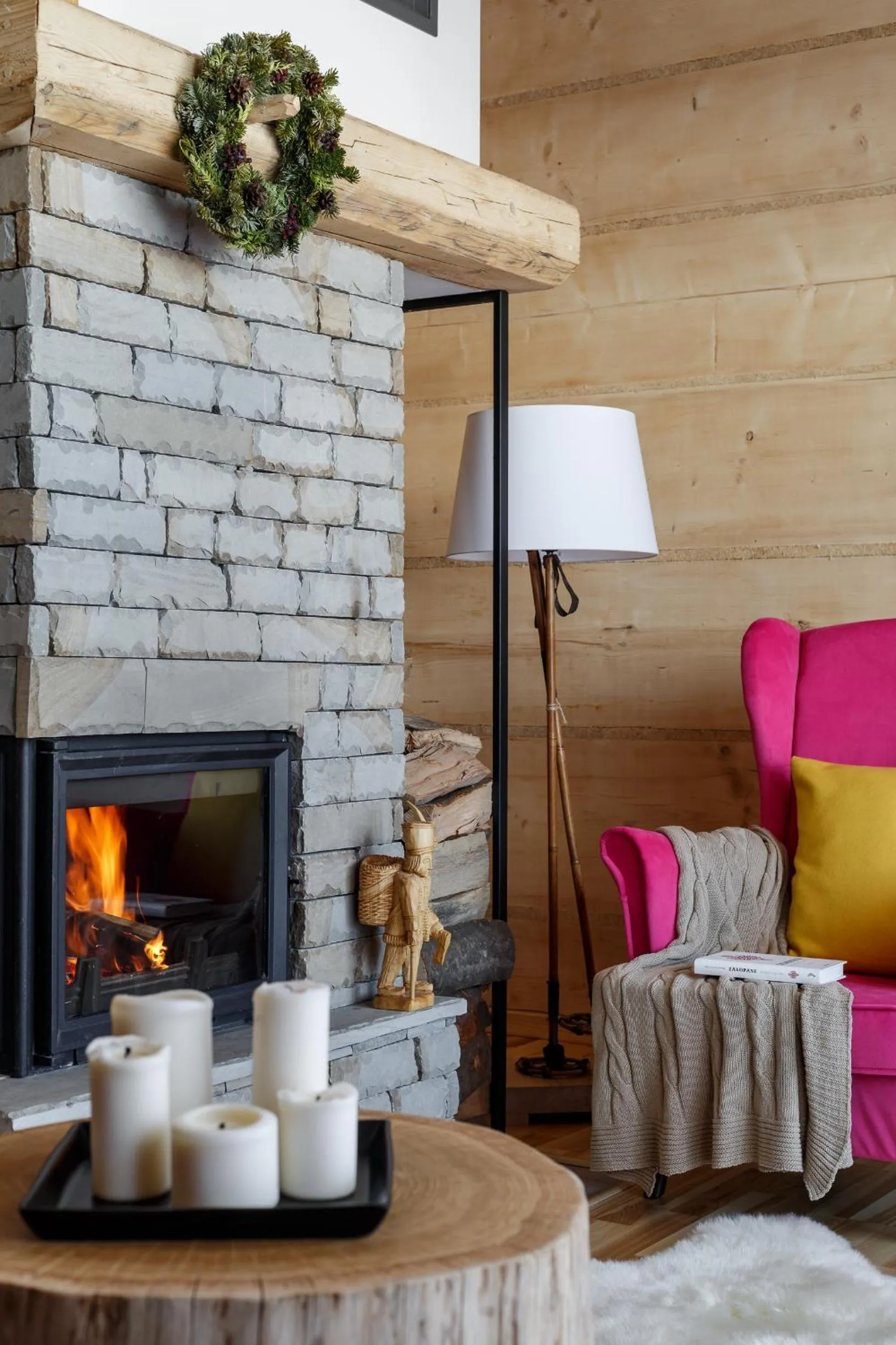 TV and multimedia in Tatra Wood House