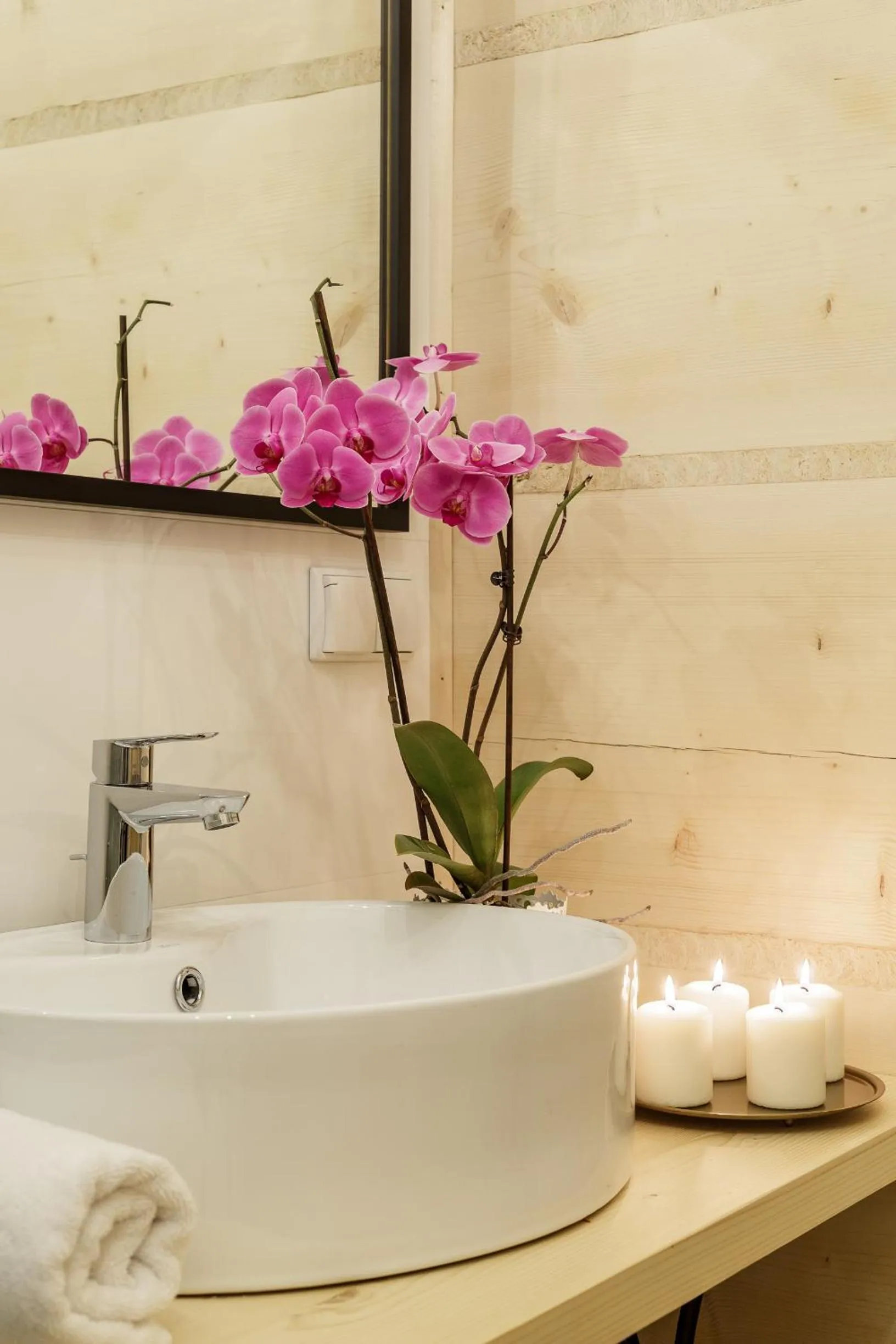 Bathroom in Tatra Wood House