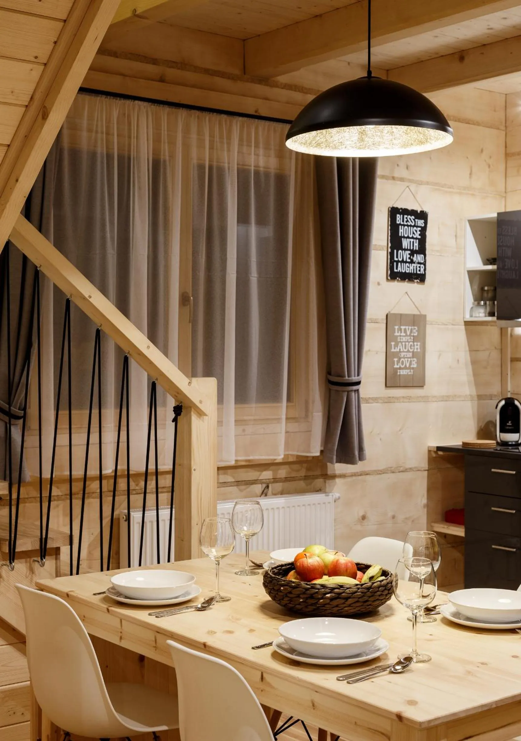 Kitchen or kitchenette in Tatra Wood House