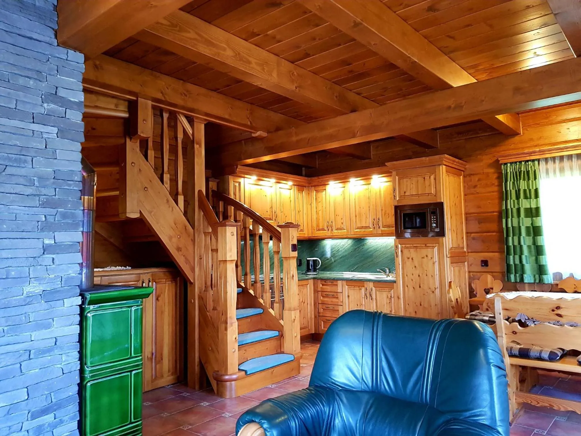 Kitchen or kitchenette in Chalupa u Macochy