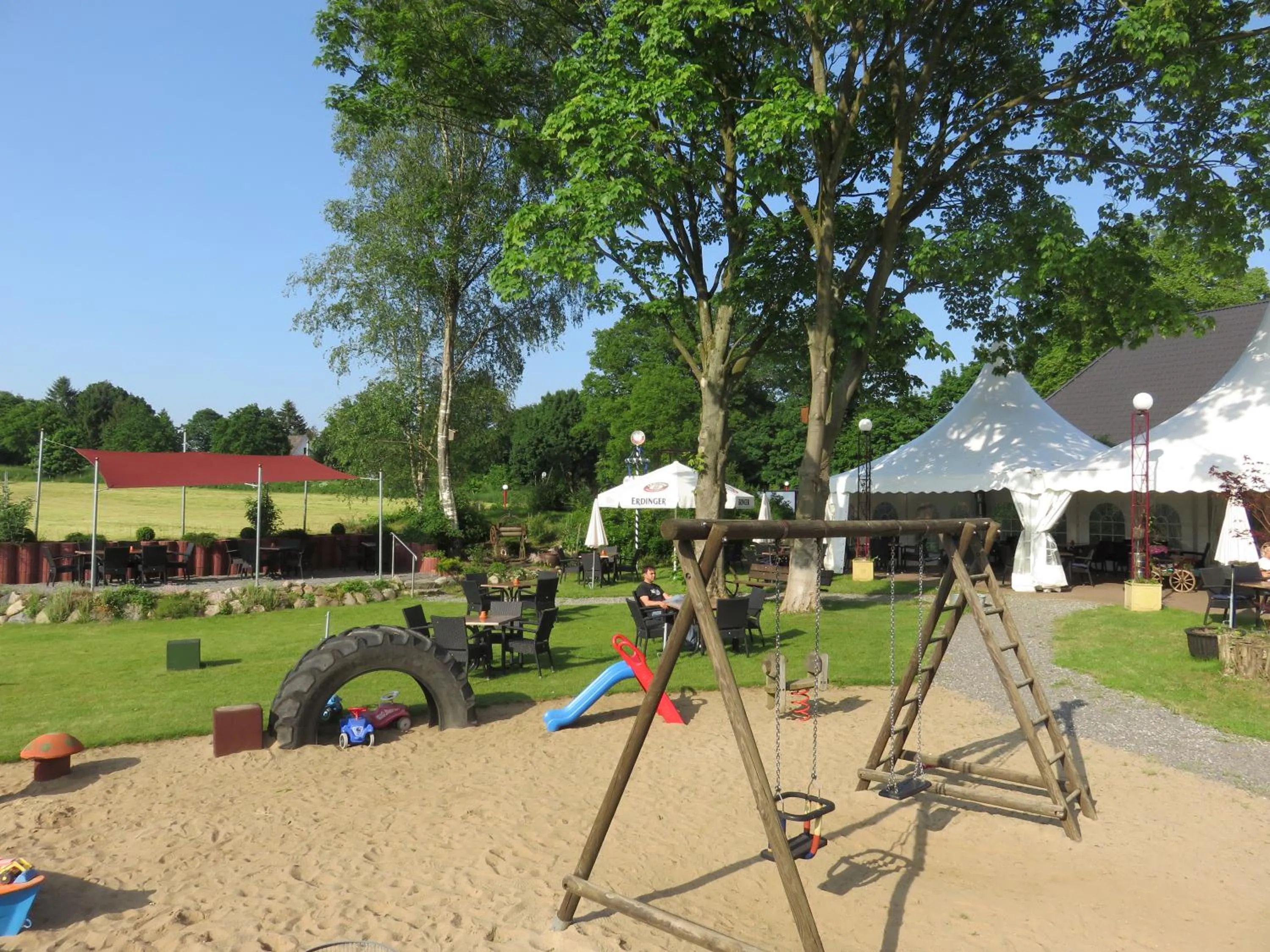 Children play ground in Bredeneeker Gasthaus