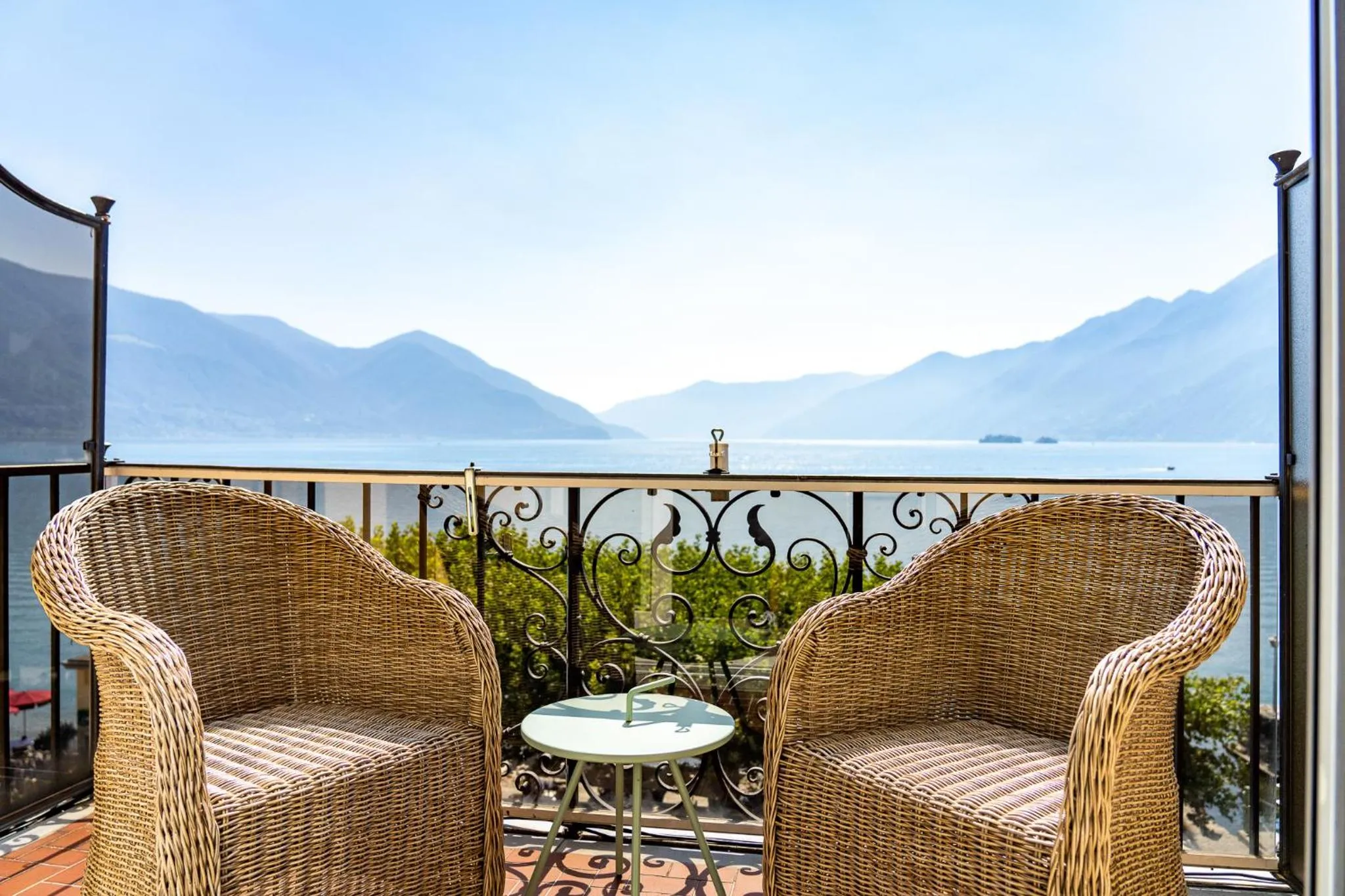 Lake view in Seven Boutique Hotel