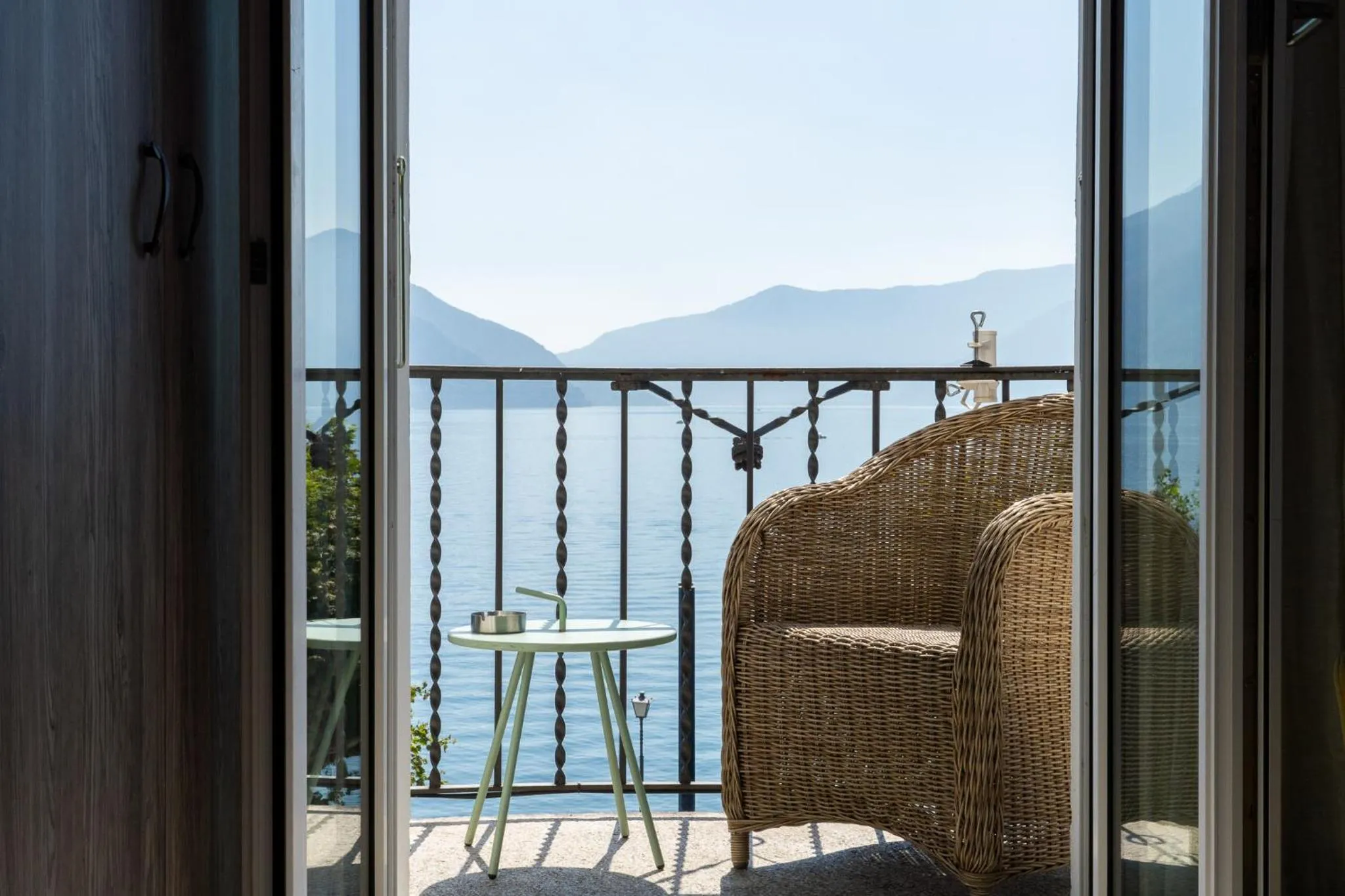 Lake view in Seven Boutique Hotel