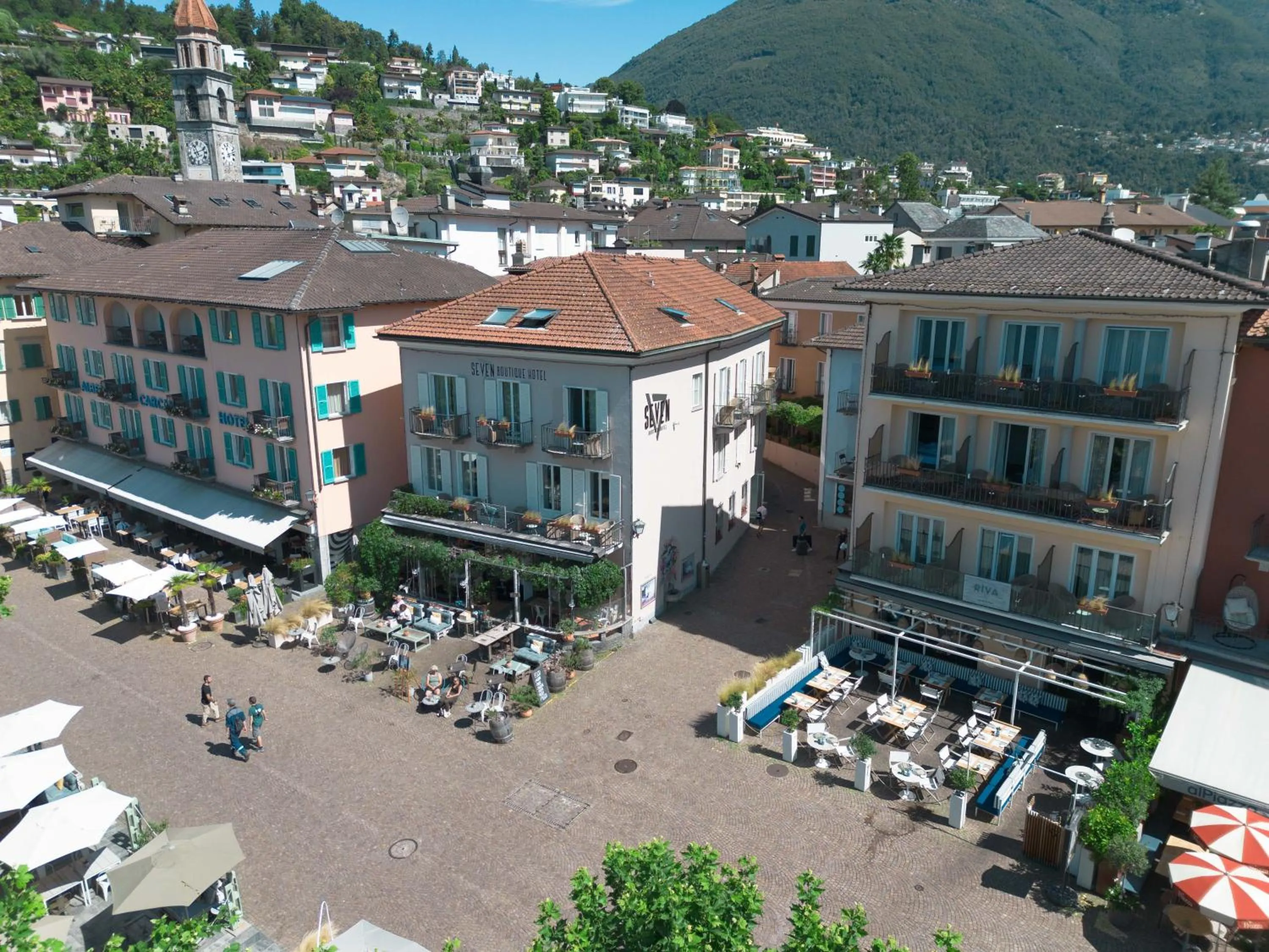 Property building in Seven Boutique Hotel