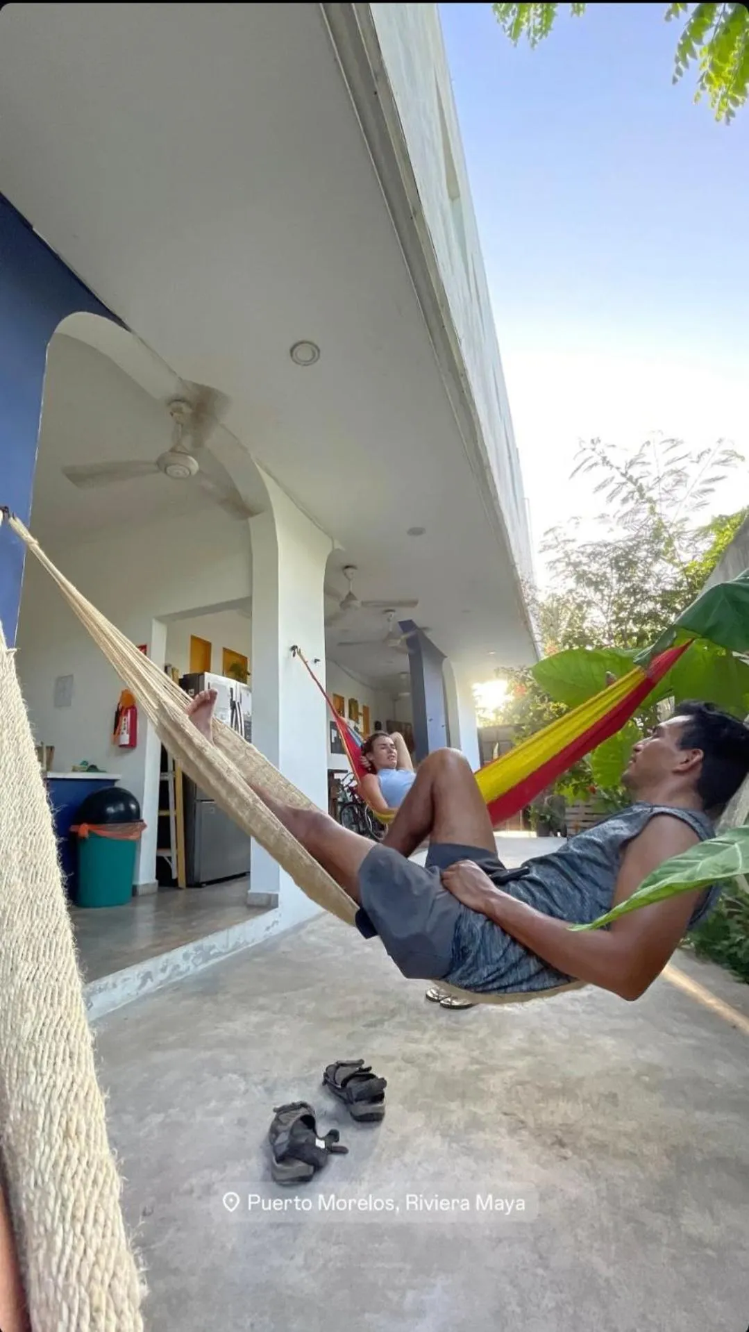 Garden in Hostel Humanity - Puerto Morelos
