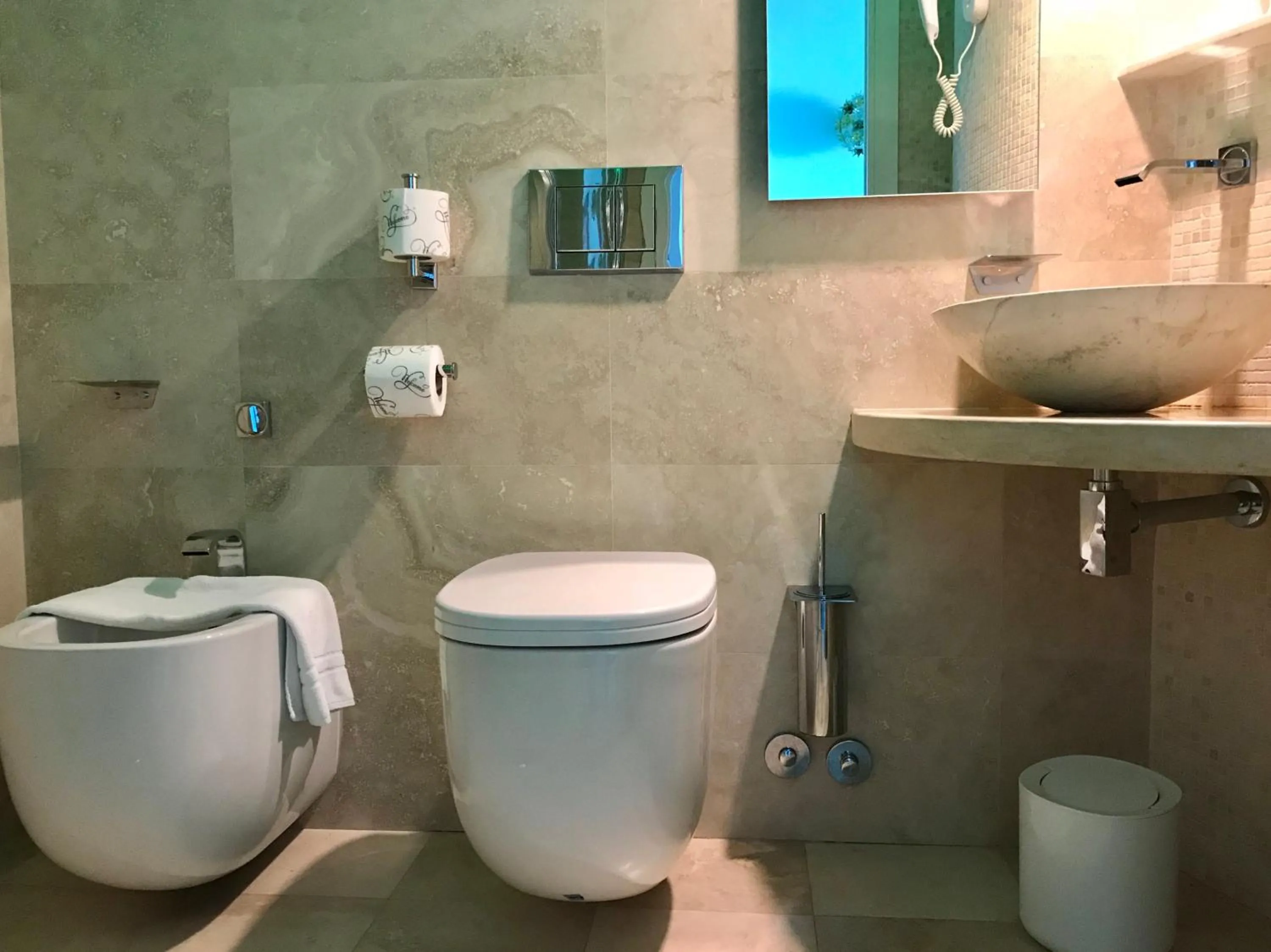 Bathroom in La Polena Camere Vernazza - Suite vista mare