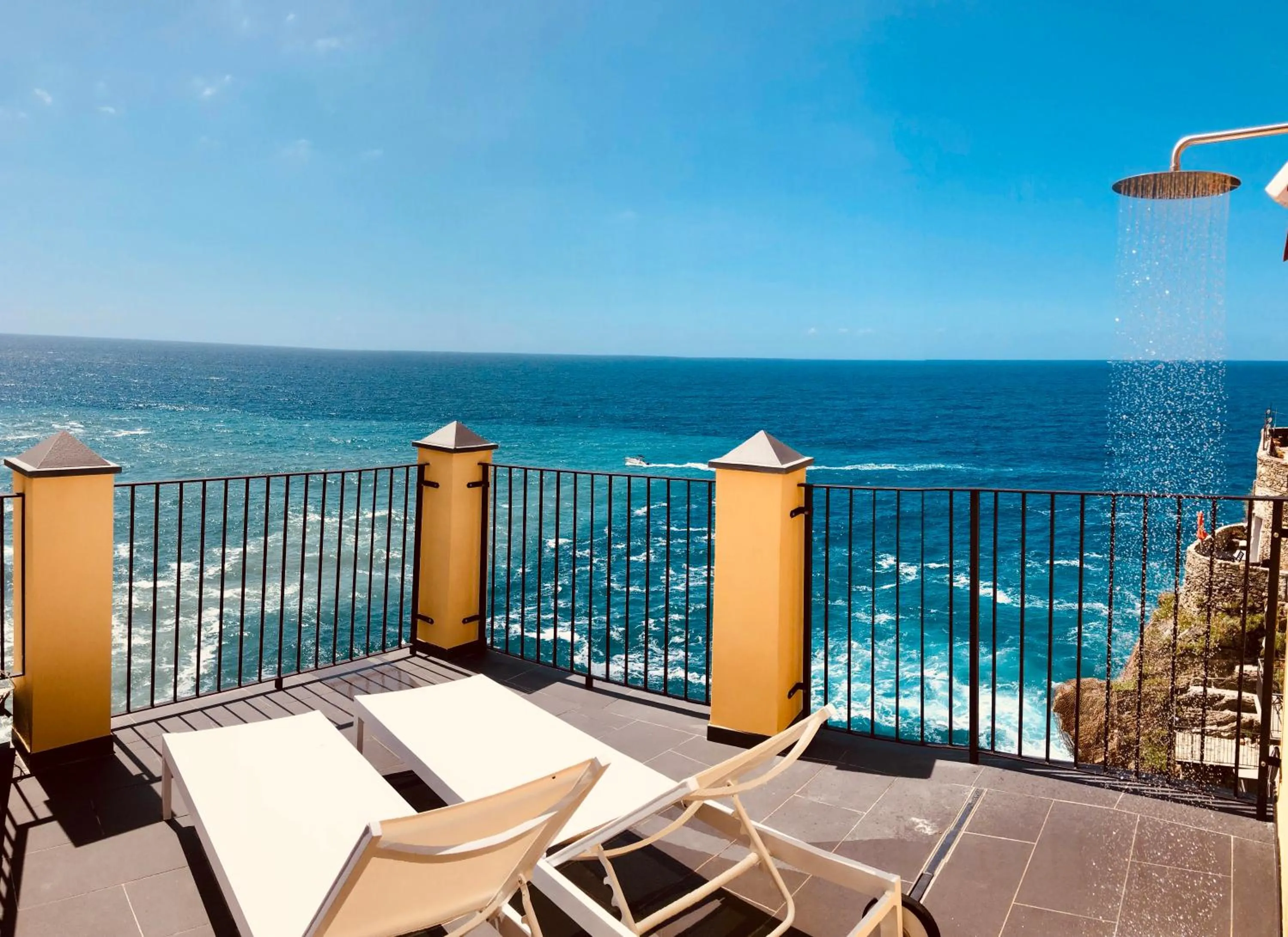 View (from property/room) in La Polena Camere Vernazza - Suite vista mare