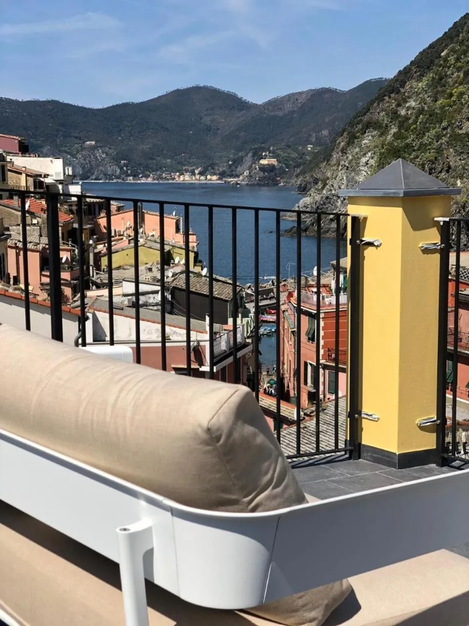 Balcony/Terrace in La Polena Camere Vernazza - Suite vista mare