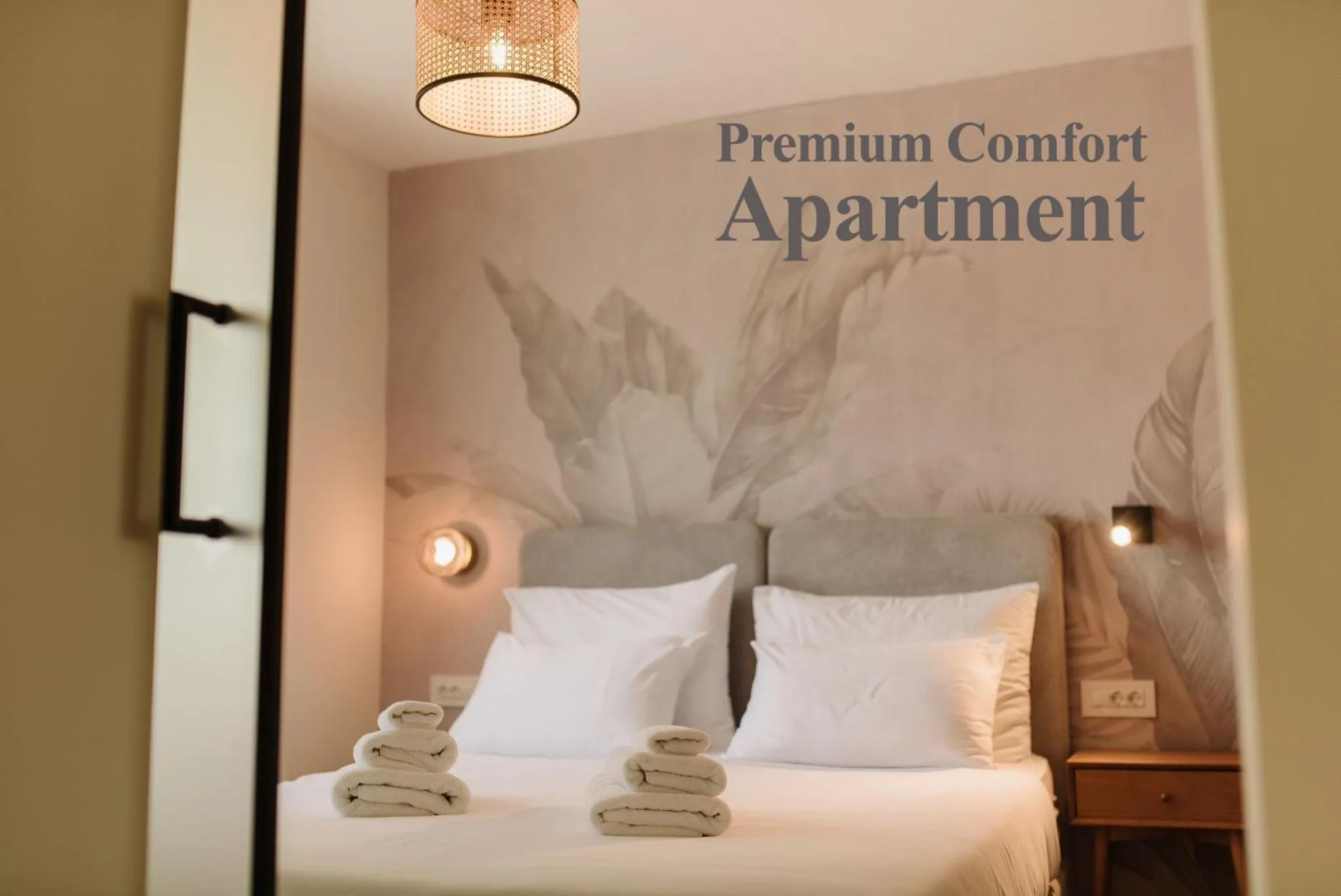 Bed in Family Resort Urania