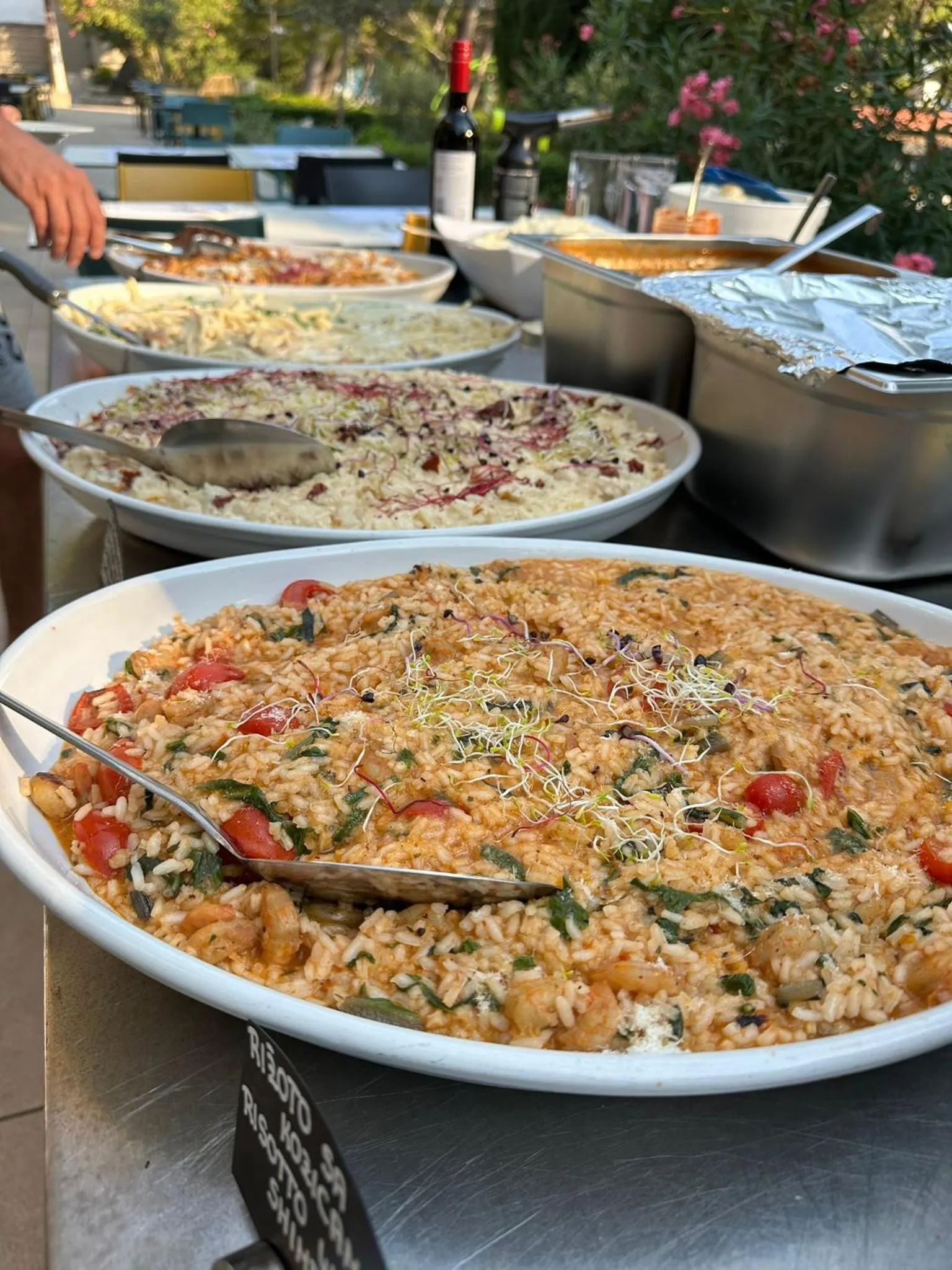 Restaurant/places to eat in Family Resort Urania