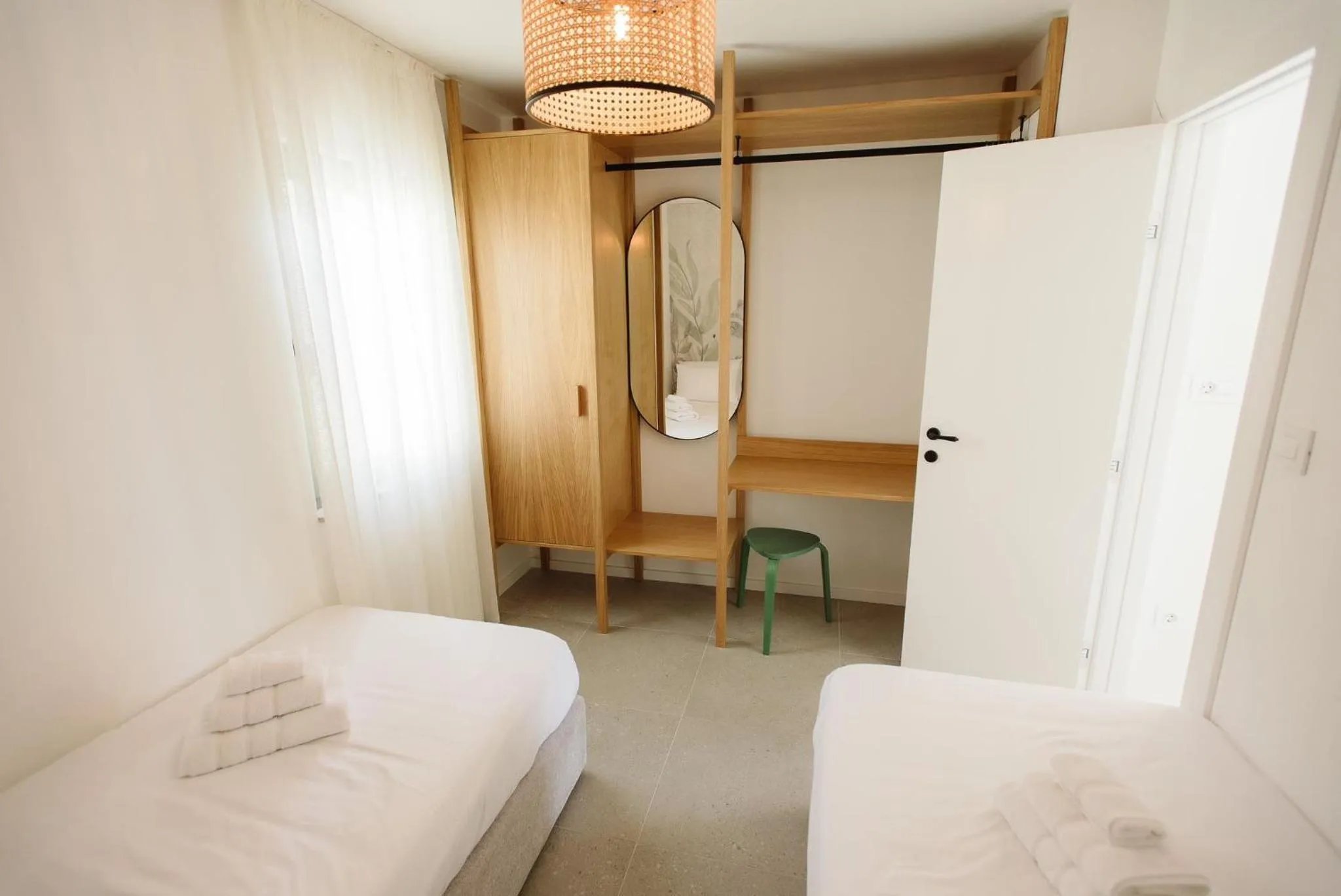 Bed in Family Resort Urania