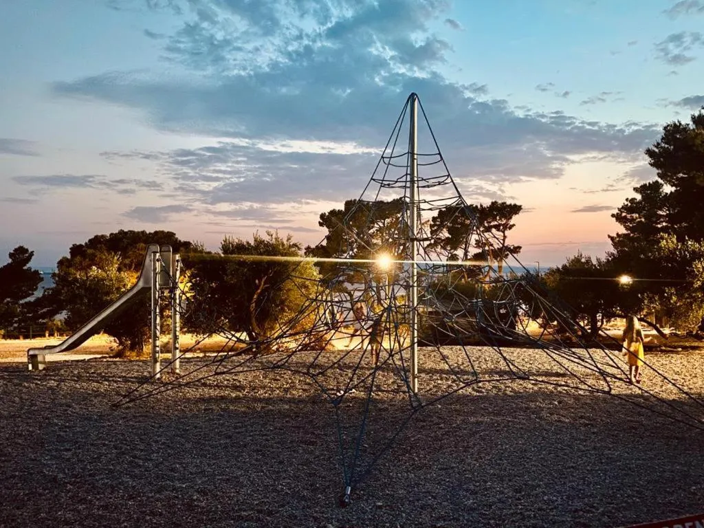 Children play ground in Family Resort Urania