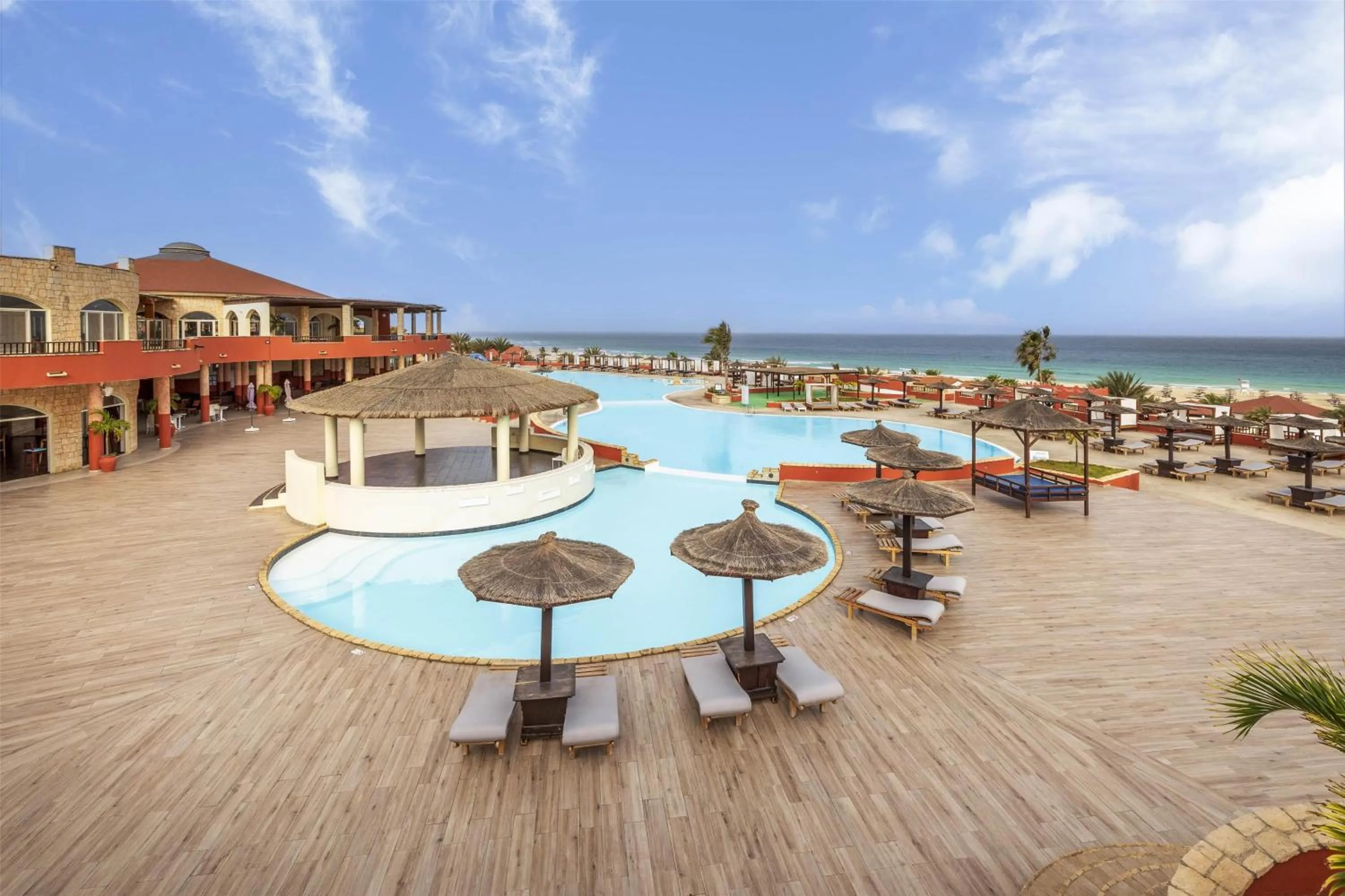 Pool view in Occidental Boa Vista Beach