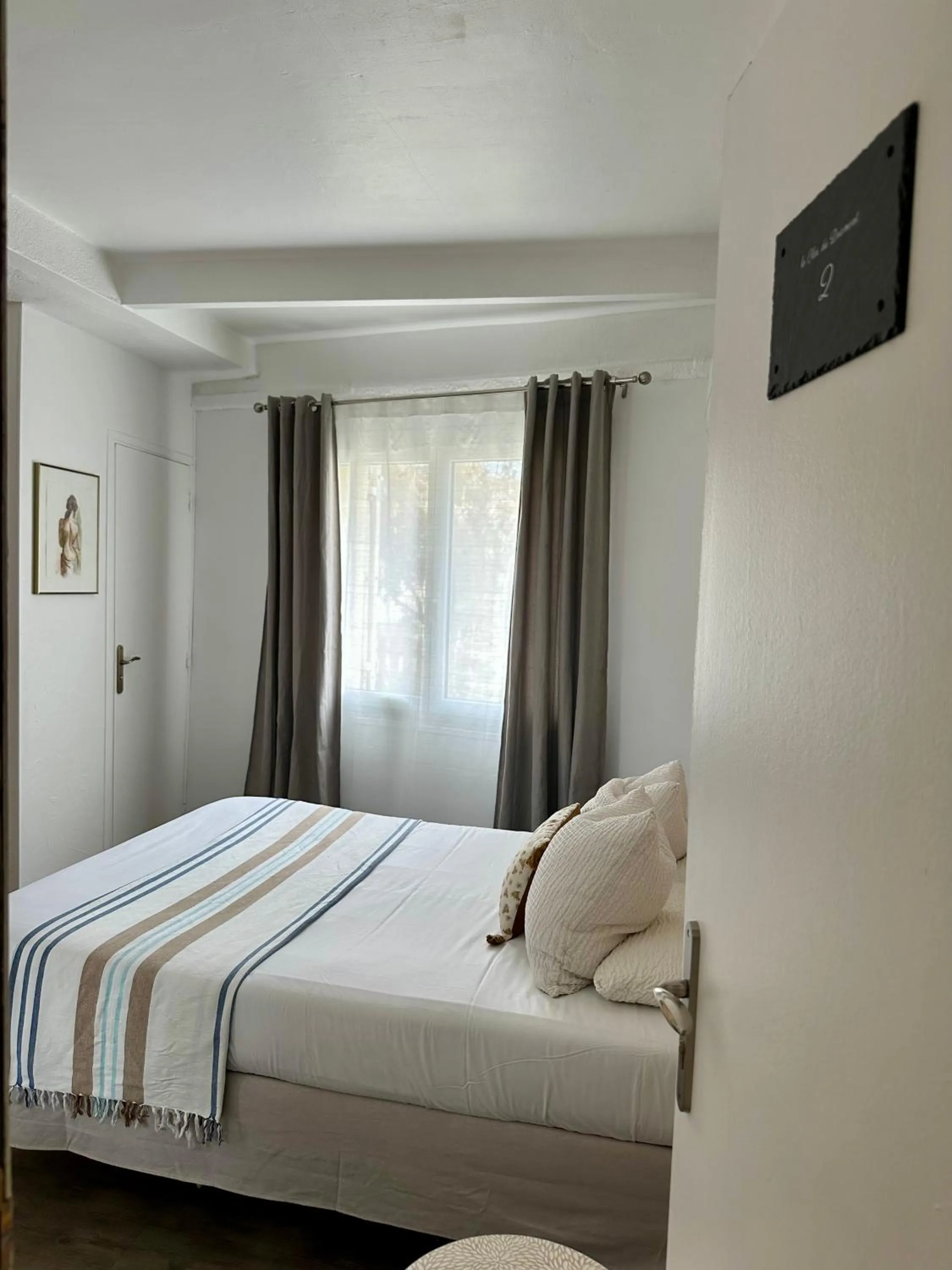 Bed in Hôtel Le Clos du Dramont