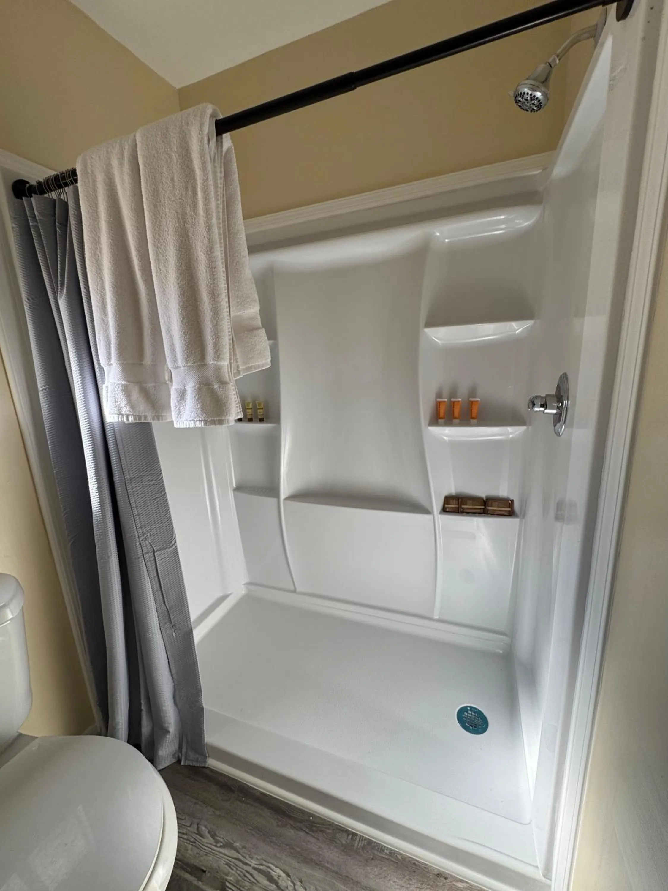 Shower in Apache Motel