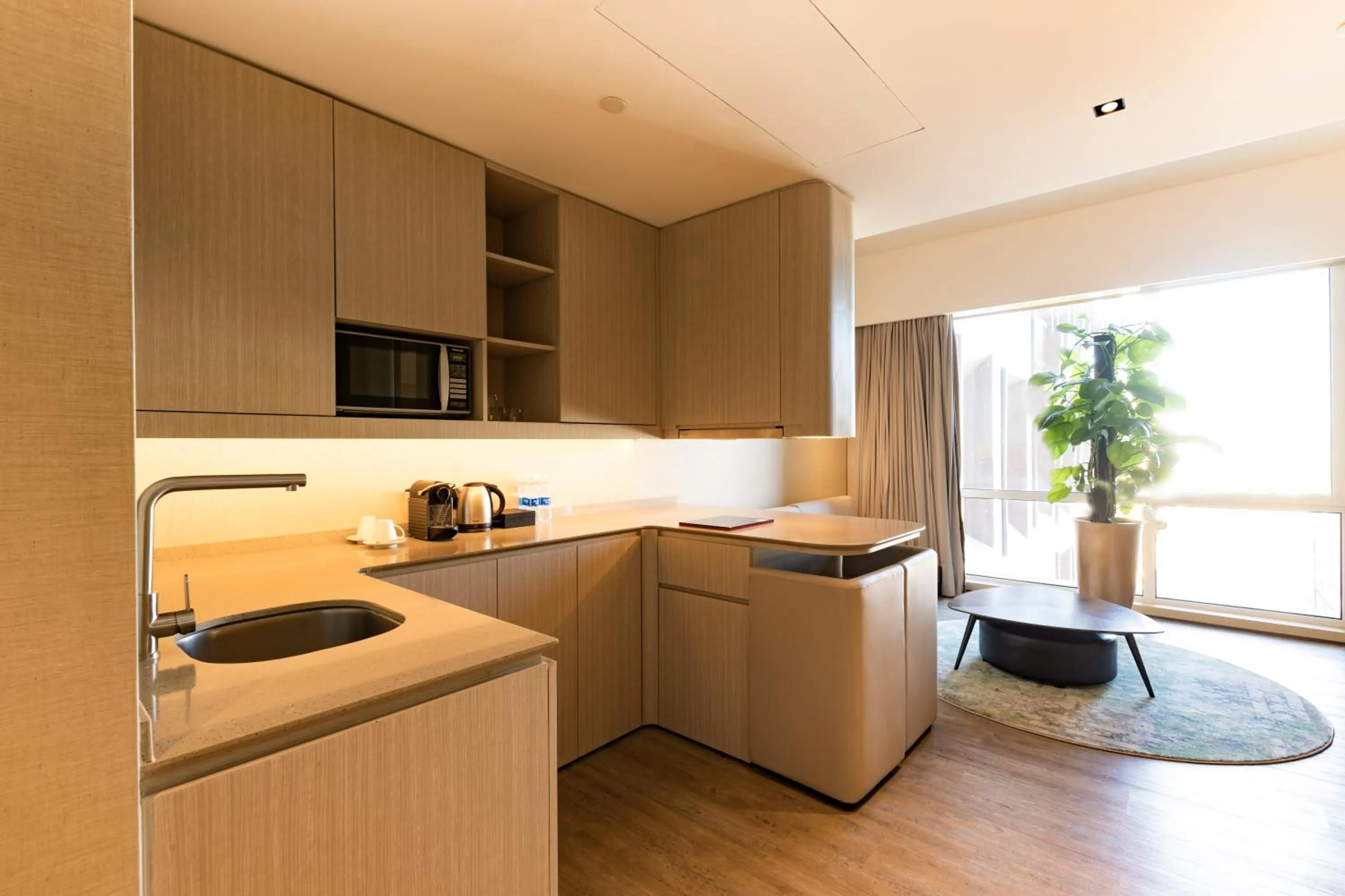 Living room in Artyzen Habitat Dongzhimen Beijing