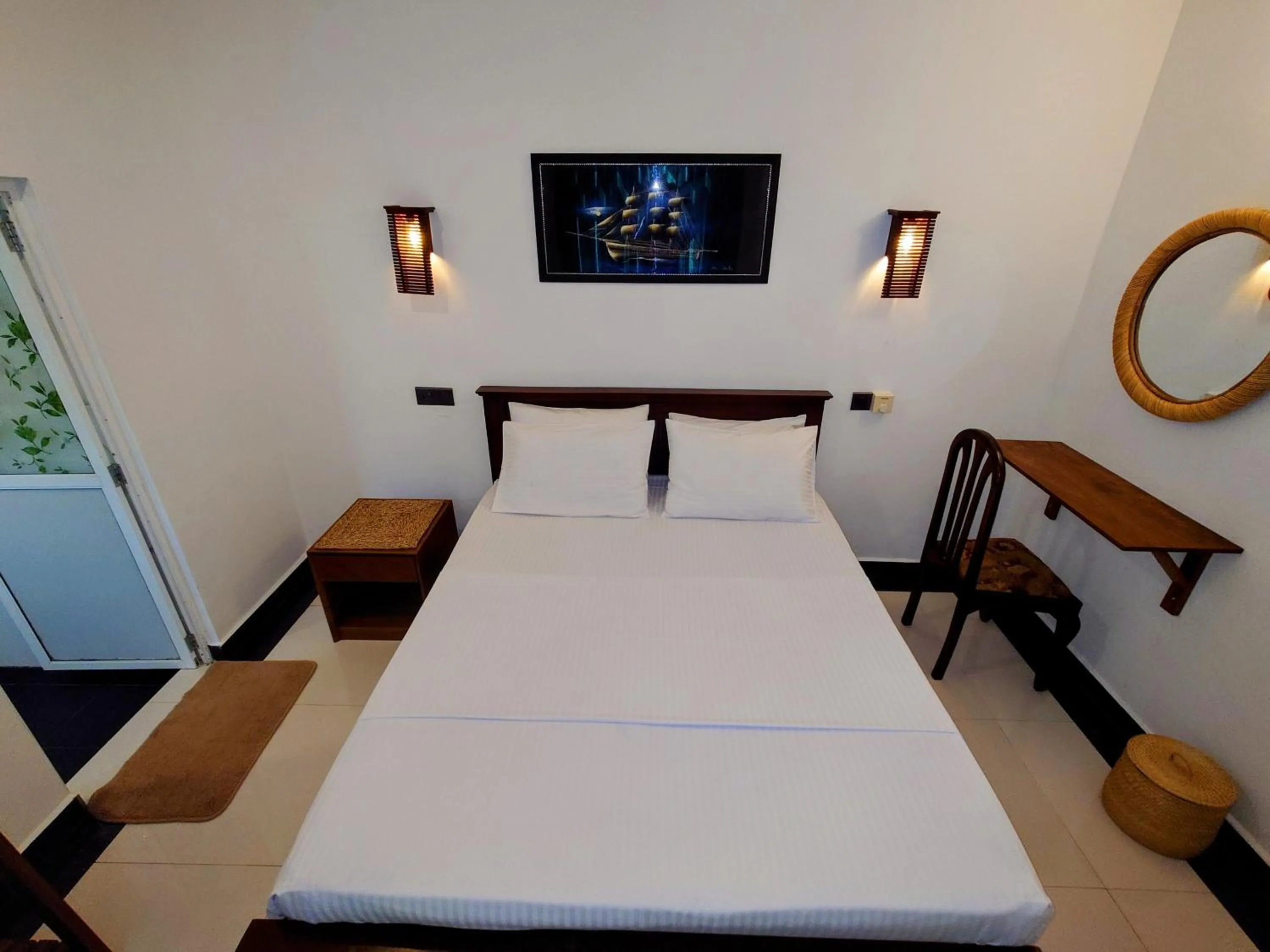 Bed in The Whitegates Lodge
