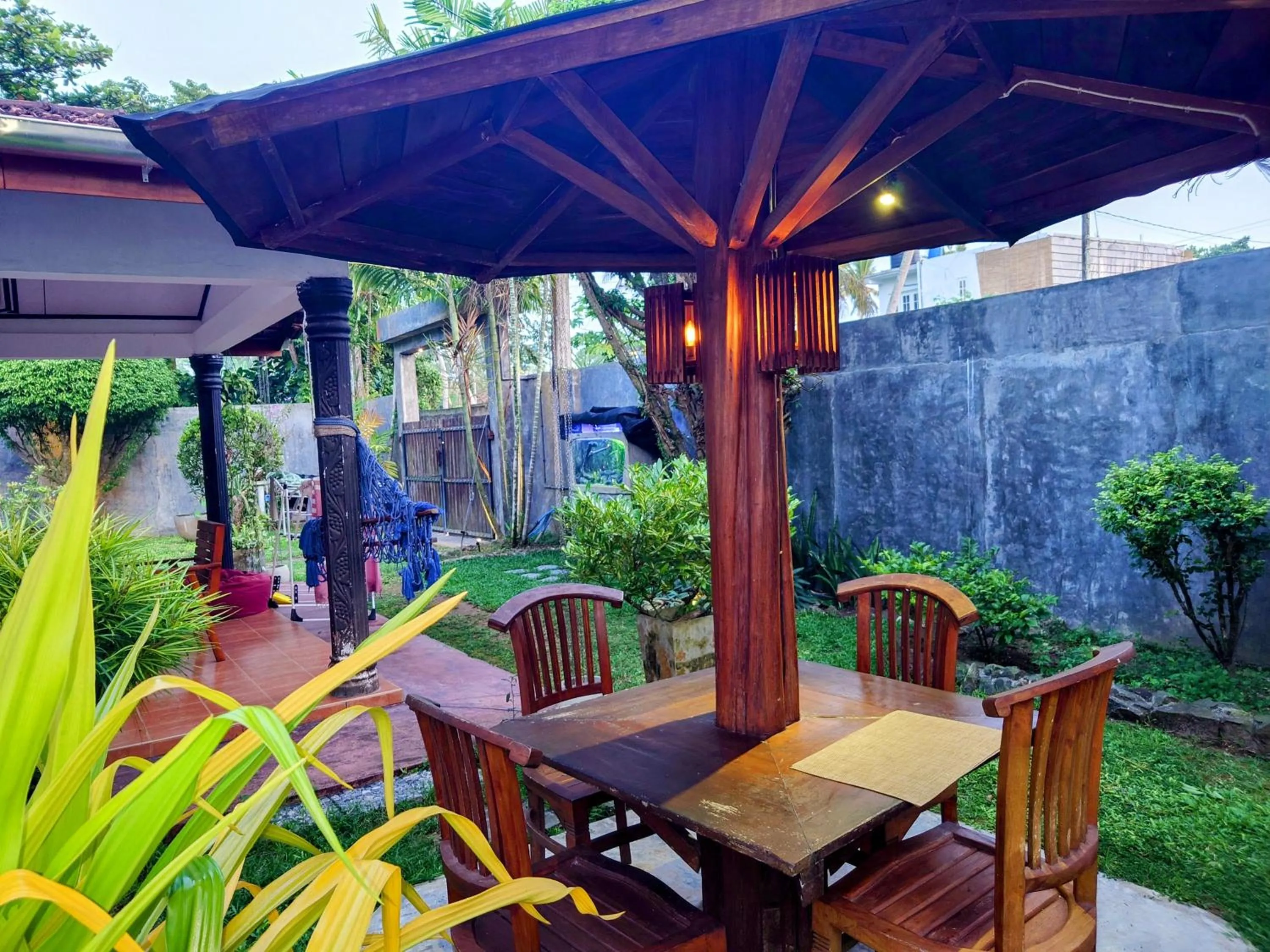 Patio in The Whitegates Lodge