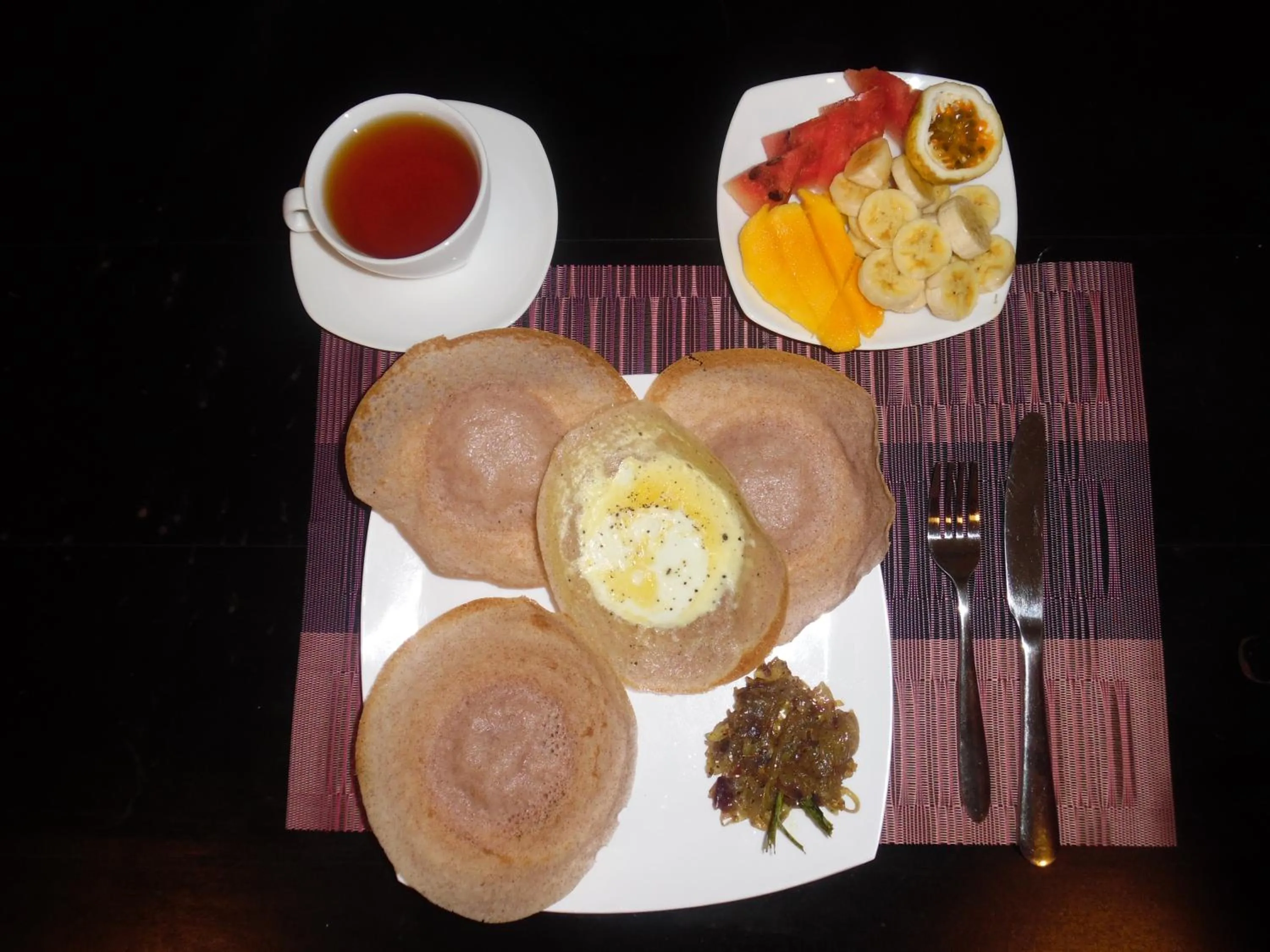 Continental breakfast in The Whitegates Lodge
