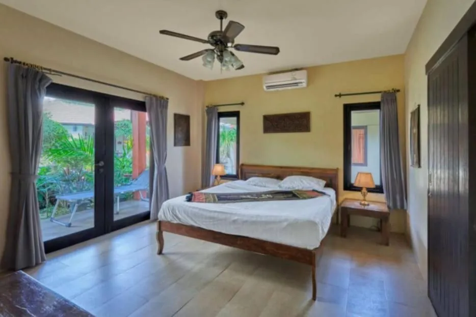 Bed in Baan Tropicana