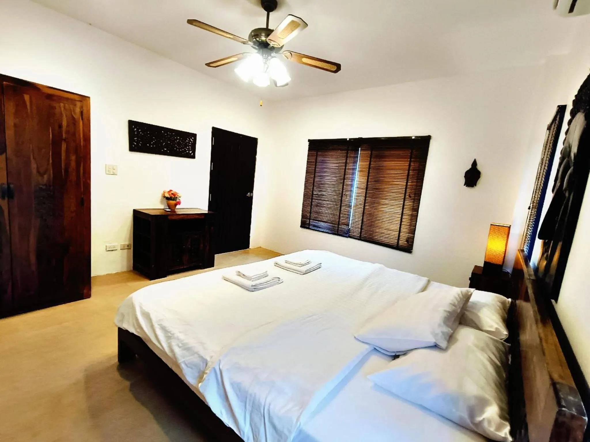 Bed in Baan Tropicana