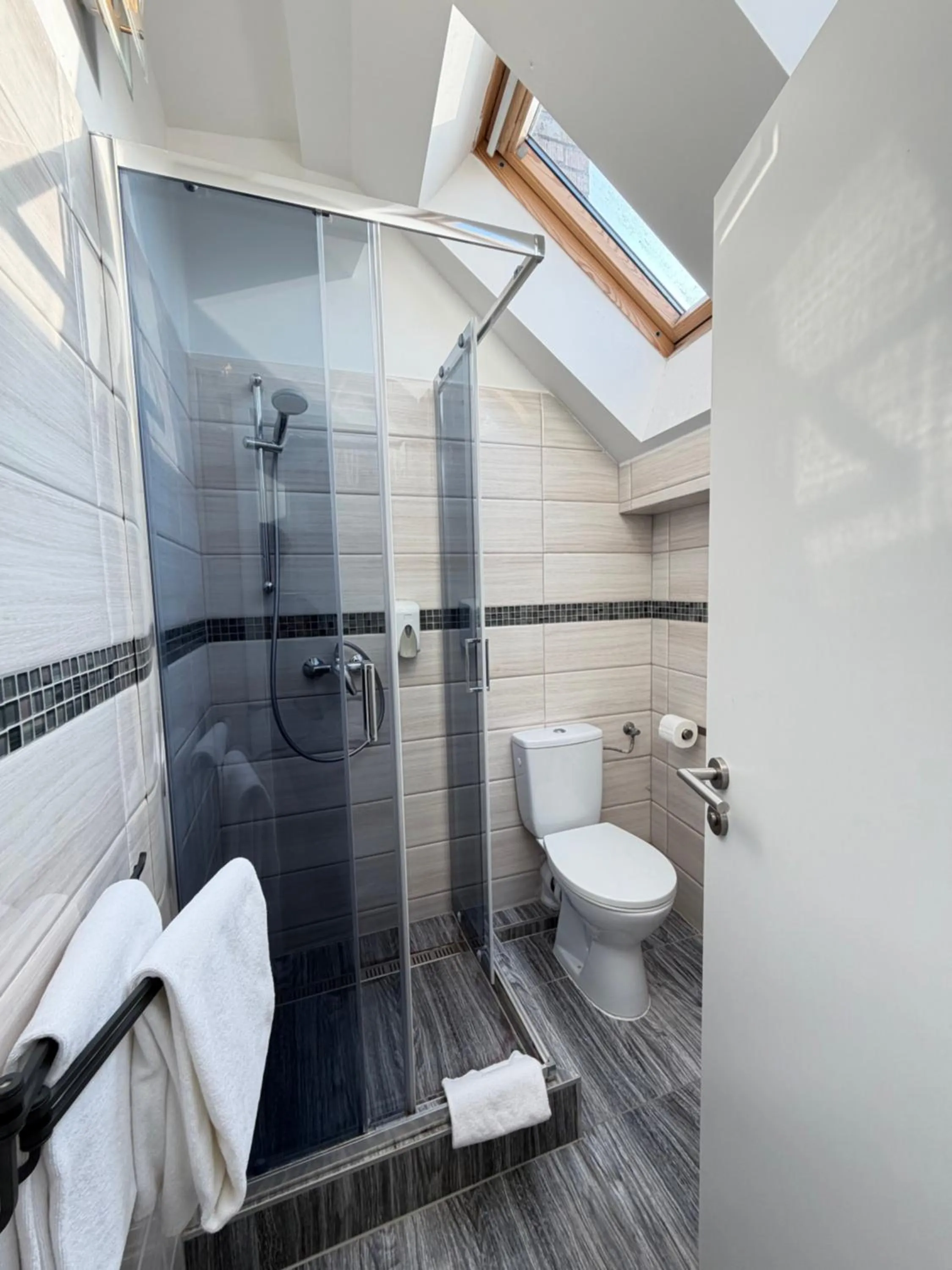 Toilet in Hotel Mika Downtown