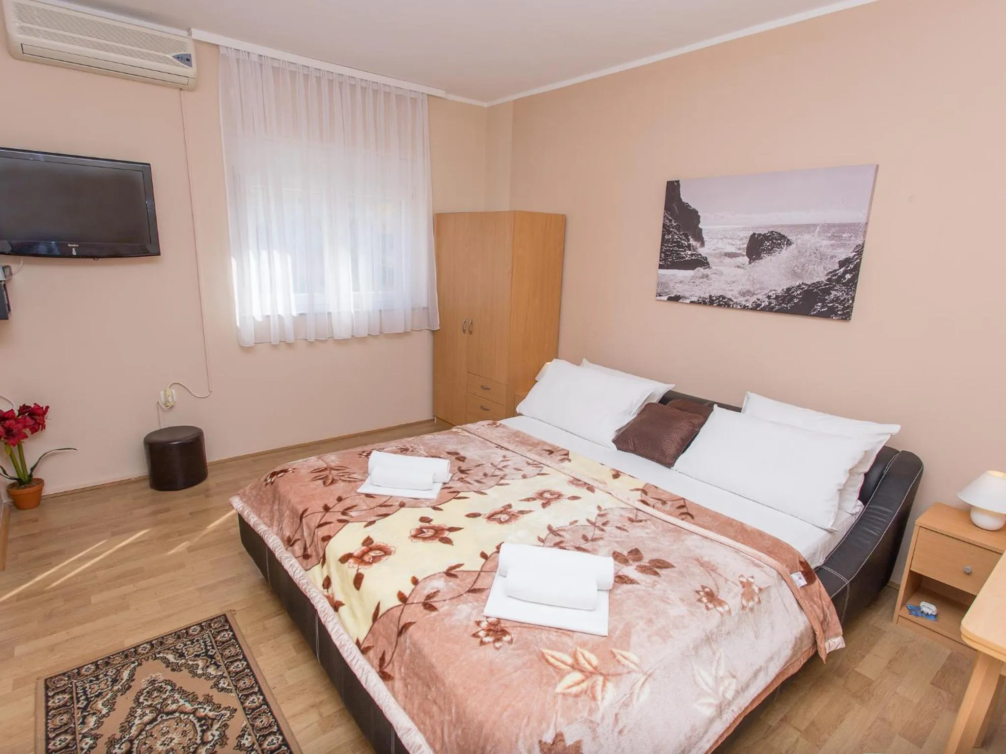 Bed in Villa Valentina