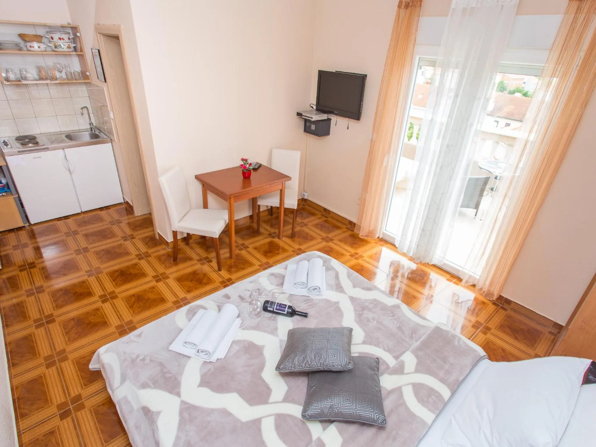 Bed in Villa Valentina