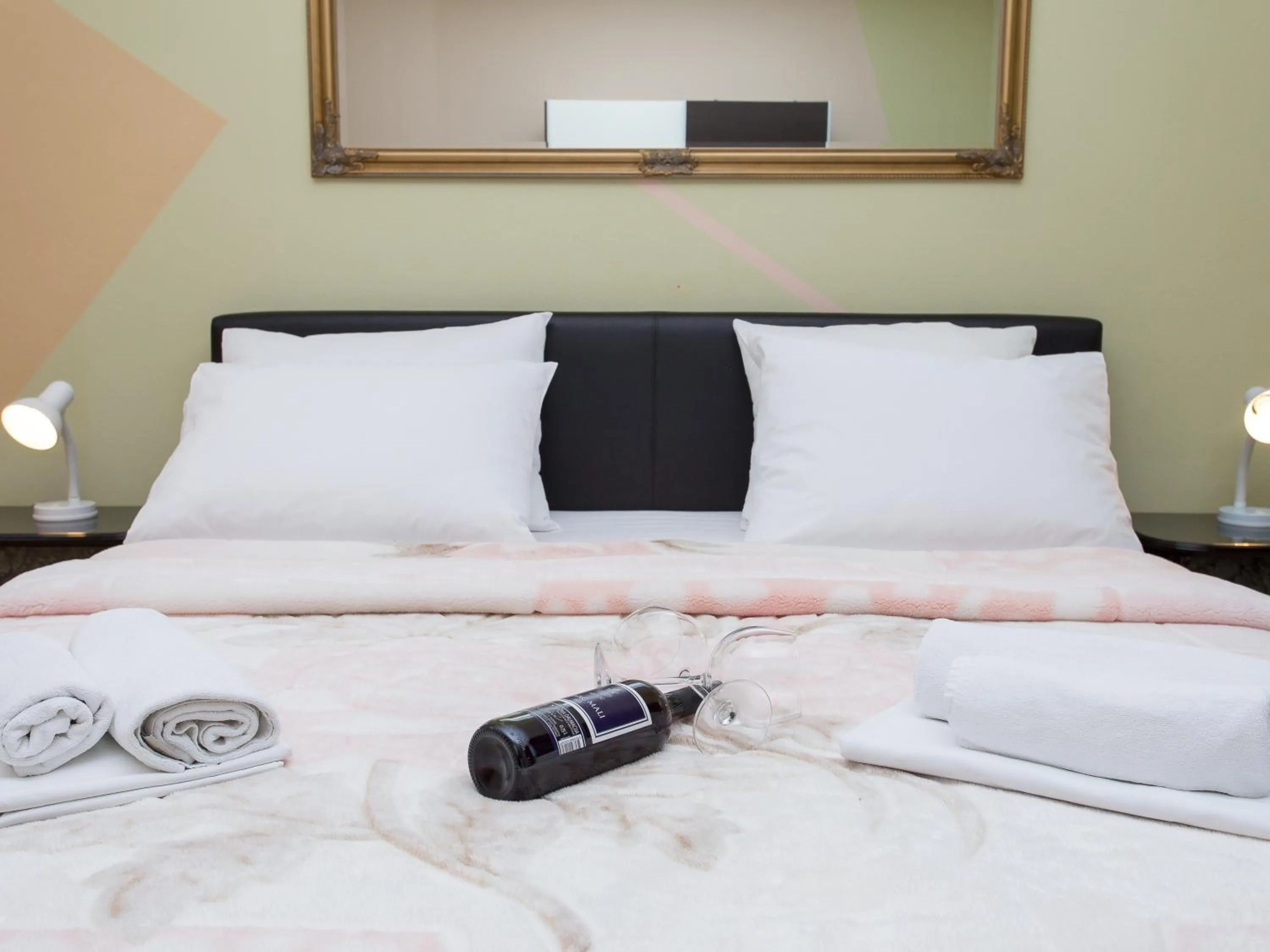 Bed in Villa Valentina