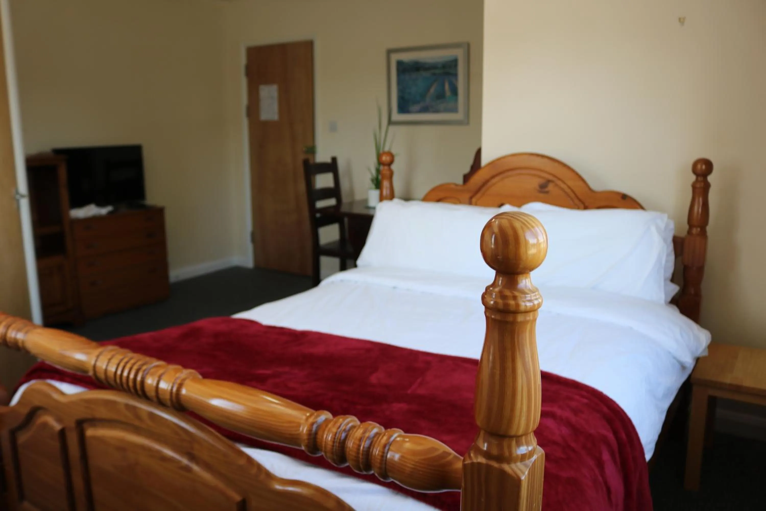 Bed in Littlestone Hotel