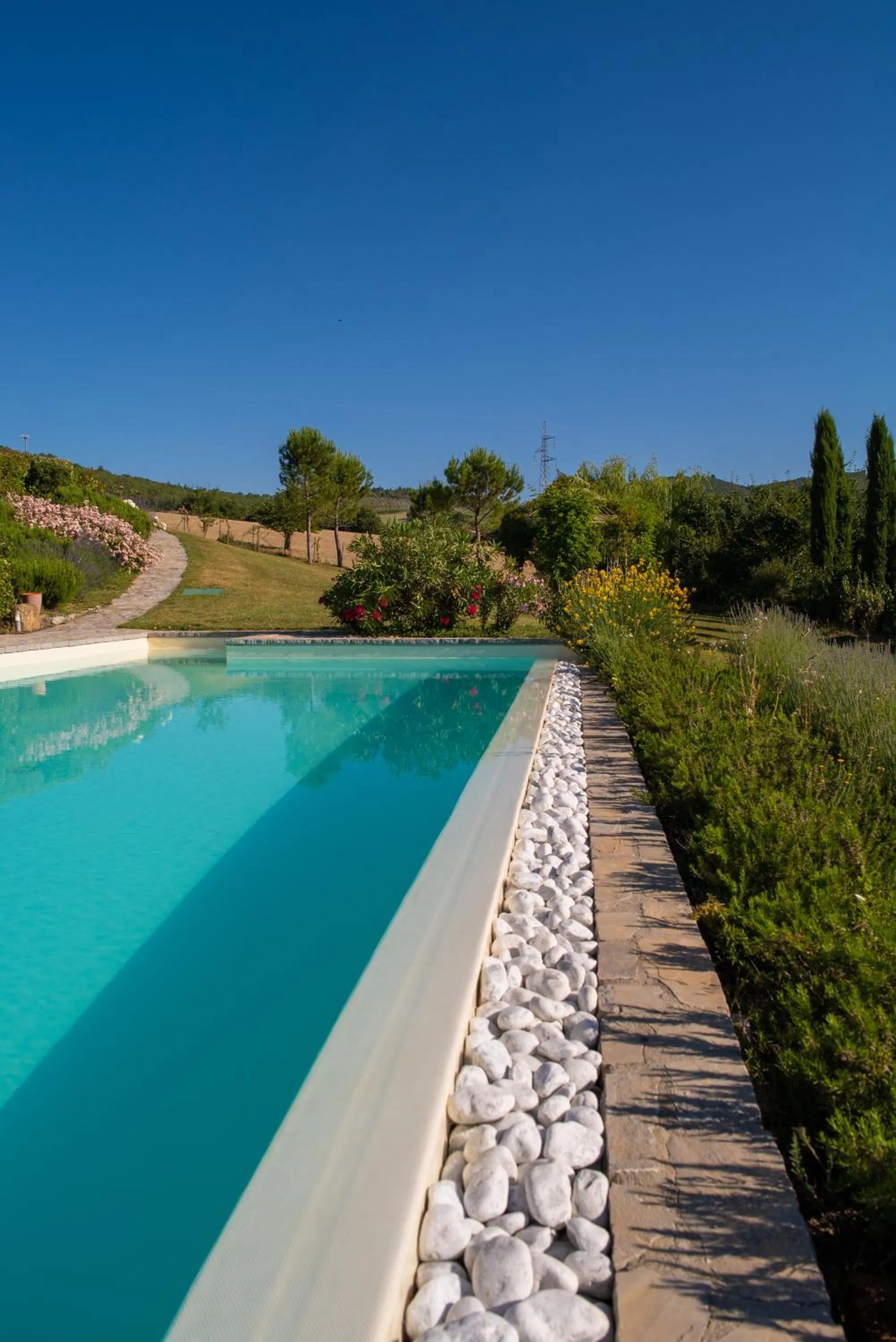 Swimming pool in Cavarchino B&B