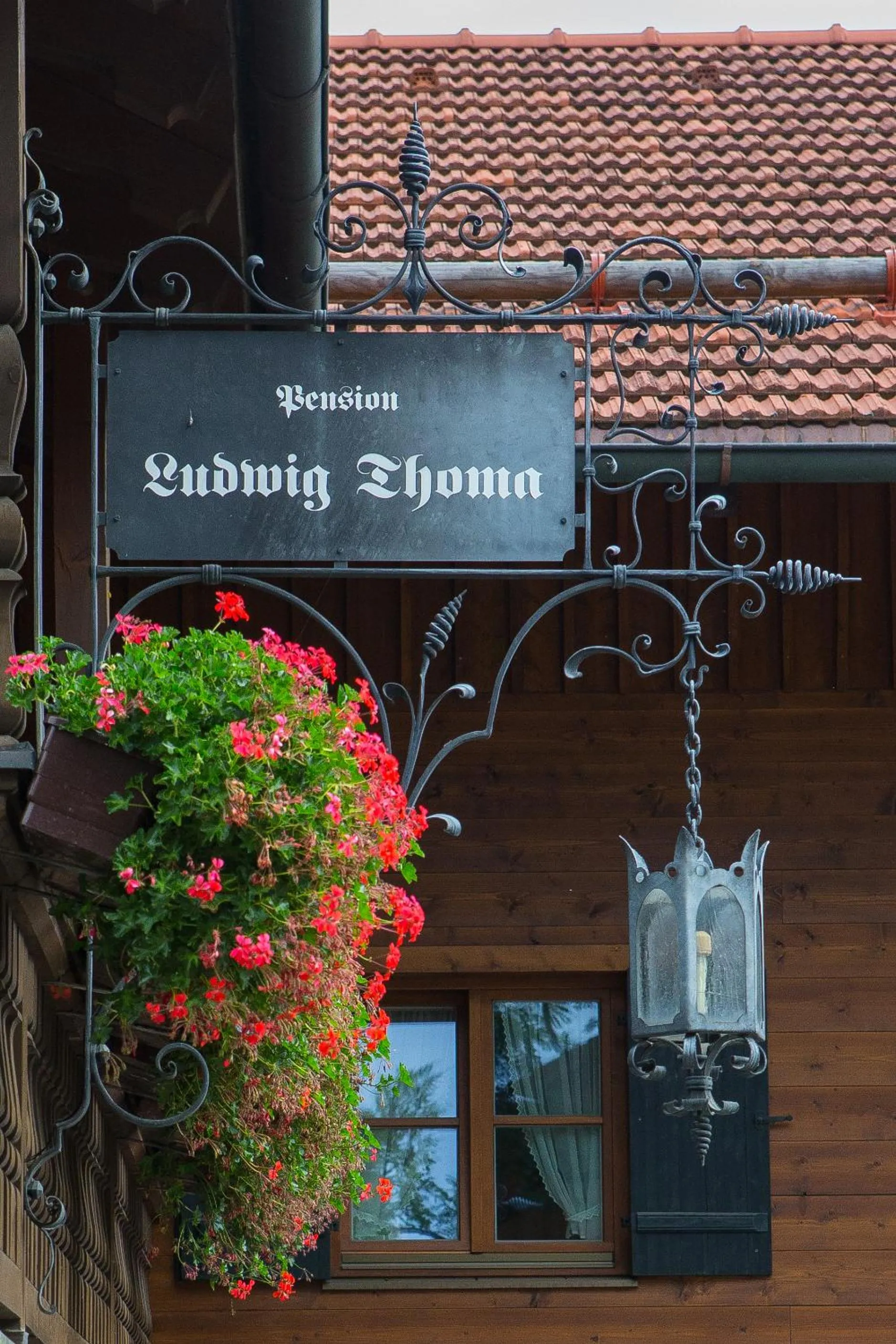 Facade/entrance in Pension Ludwig Thoma