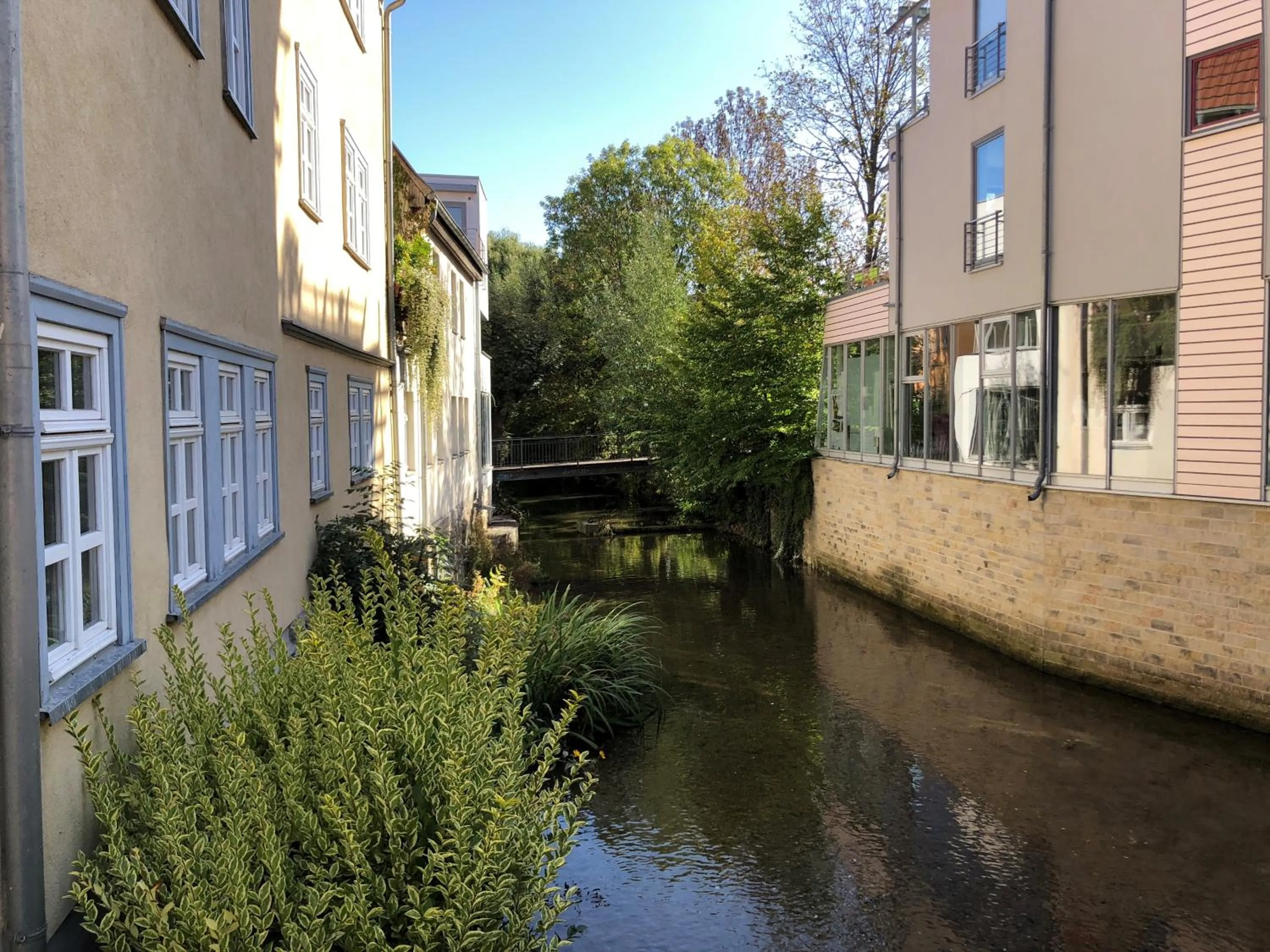 River view in Pension Sackpfeifenmühle