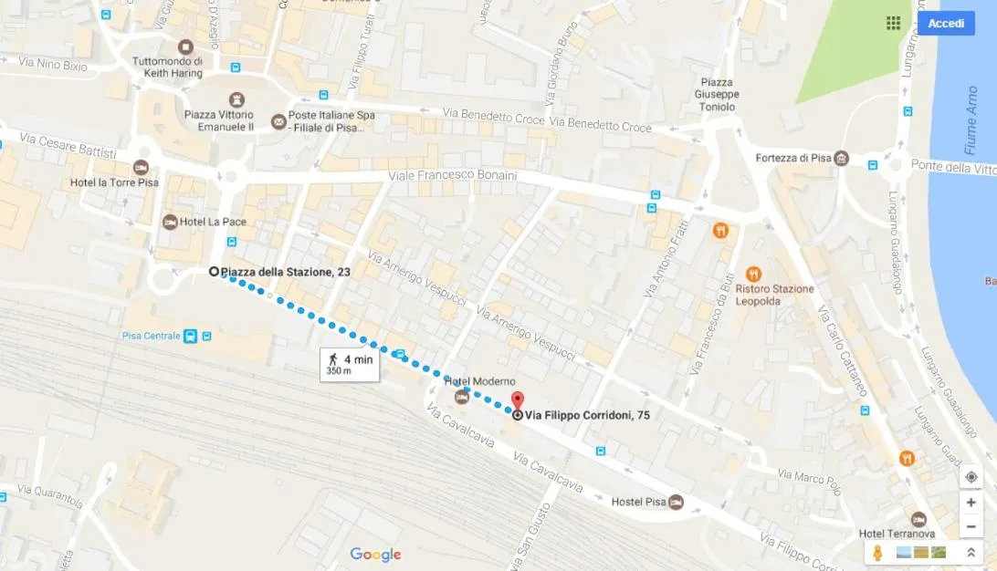 Holiday Pisa Gare