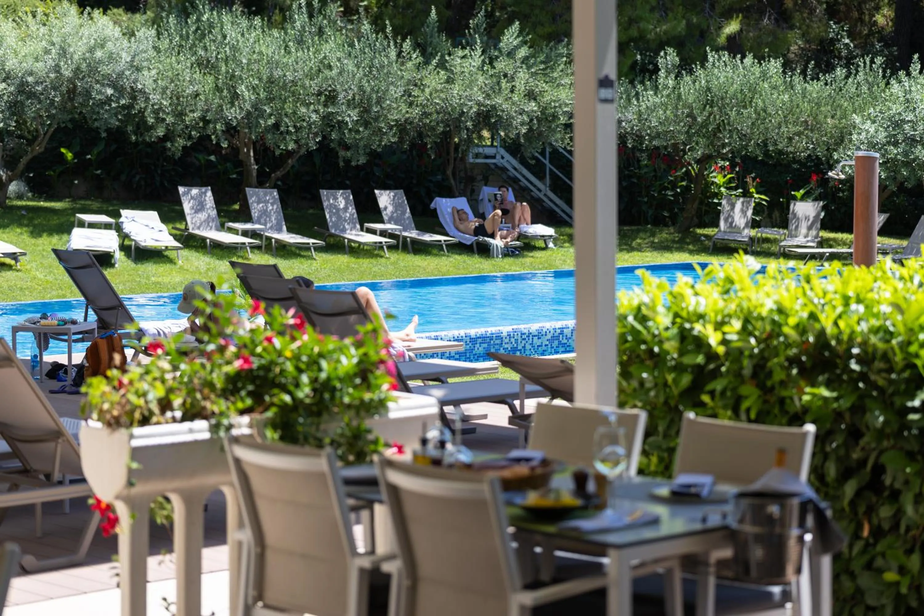 Restaurant/places to eat in Hotel Salona Palace