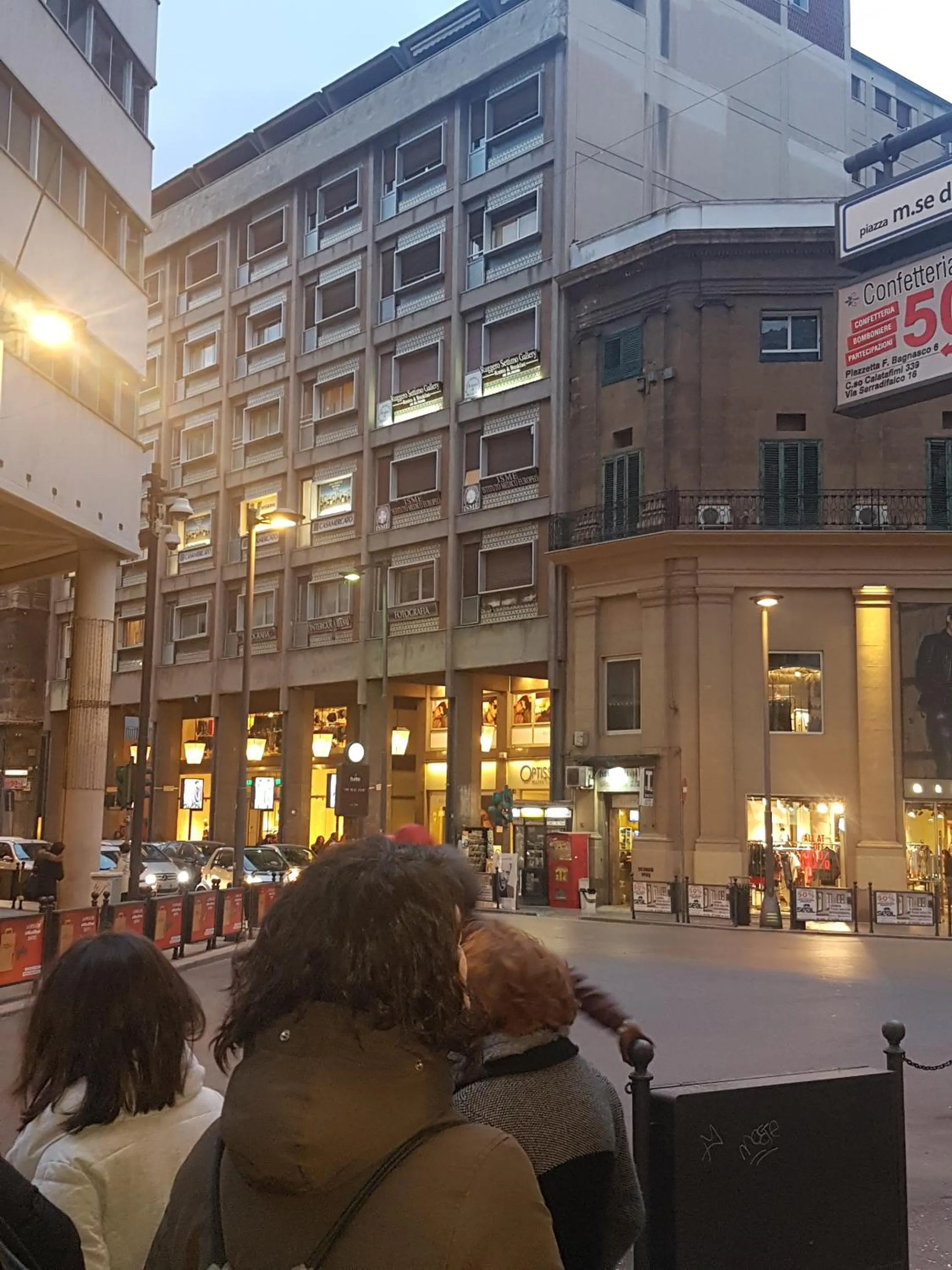 Nearby landmark in Ruggero Settimo Gallery